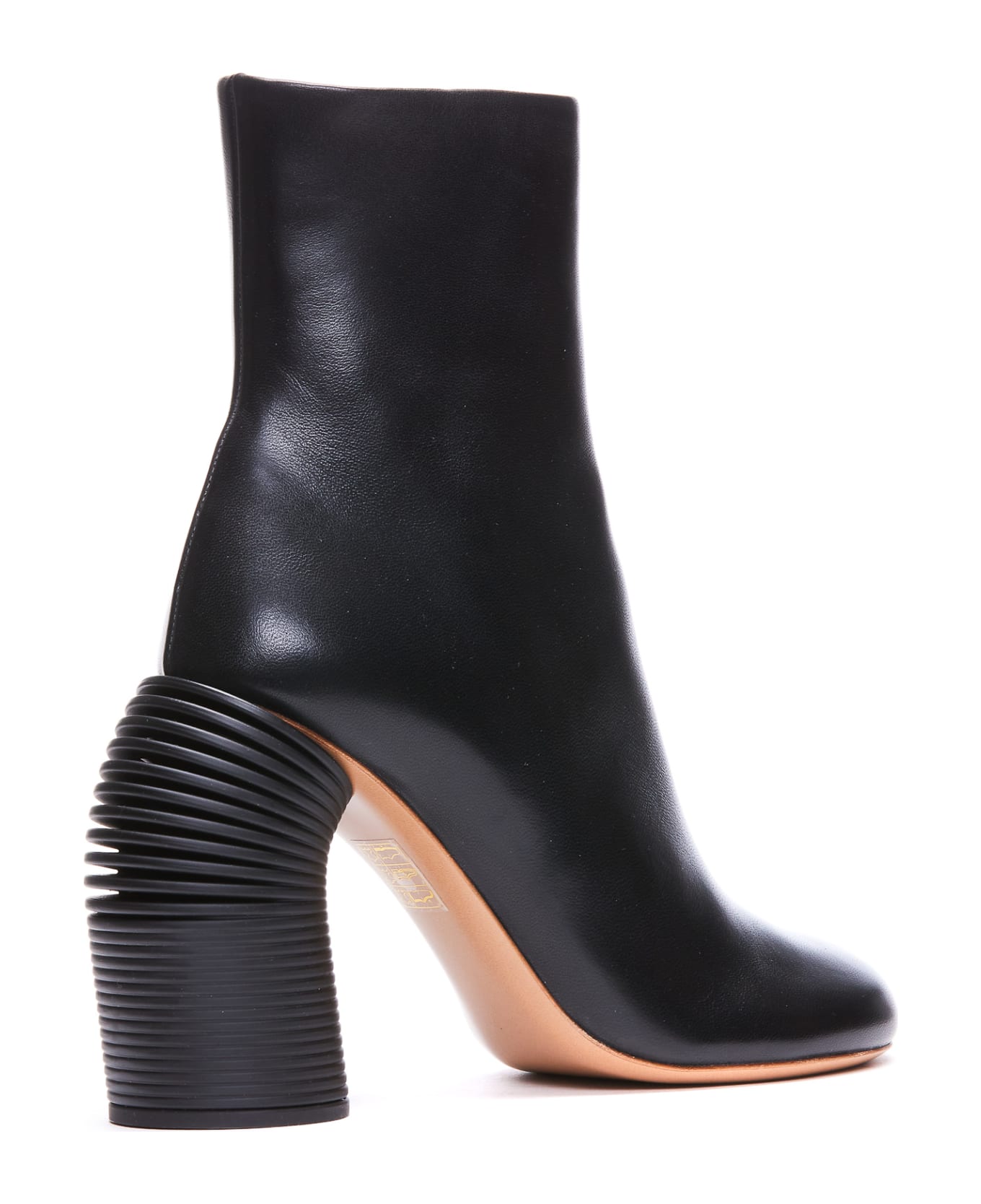 Off-White Spring Ankle Boots - Nero