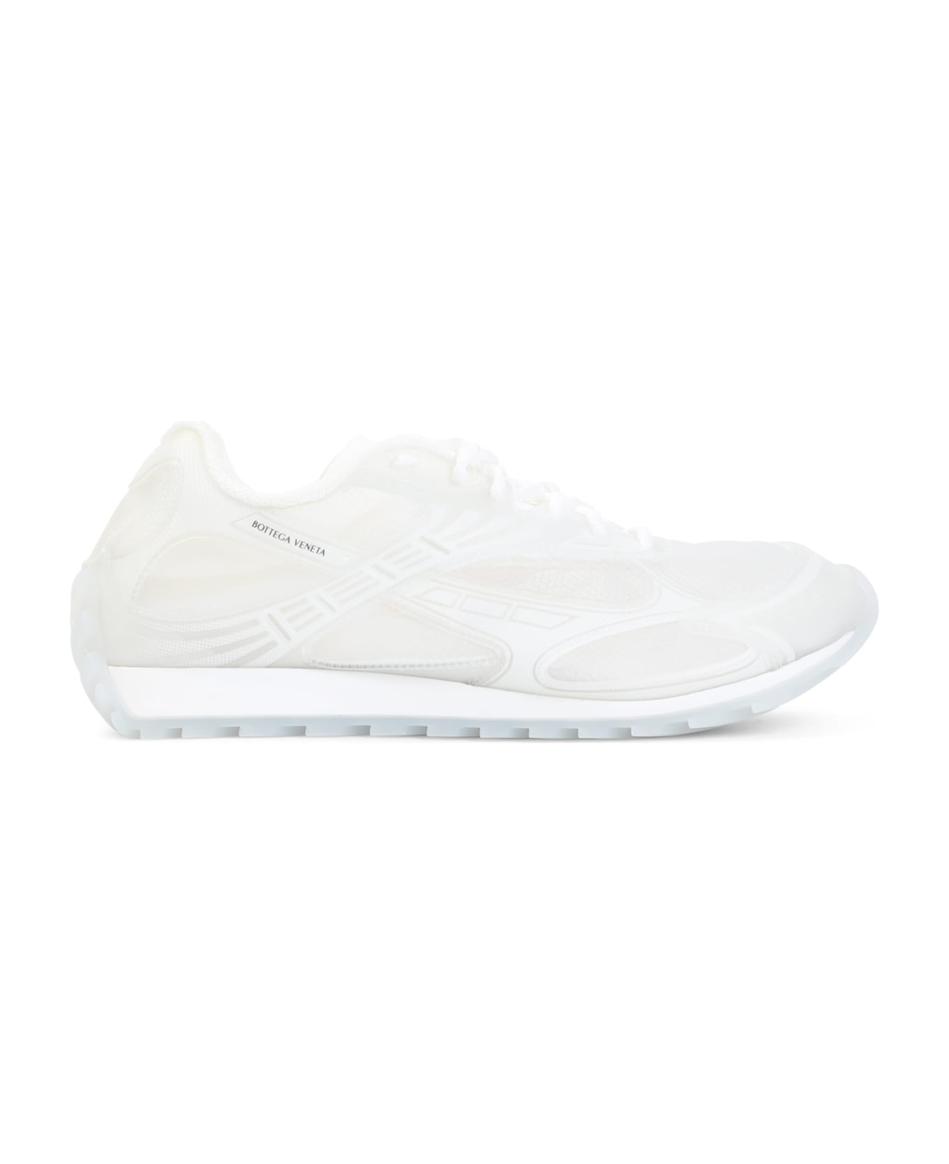 Bottega Veneta Orbit Sneakers - Glass White