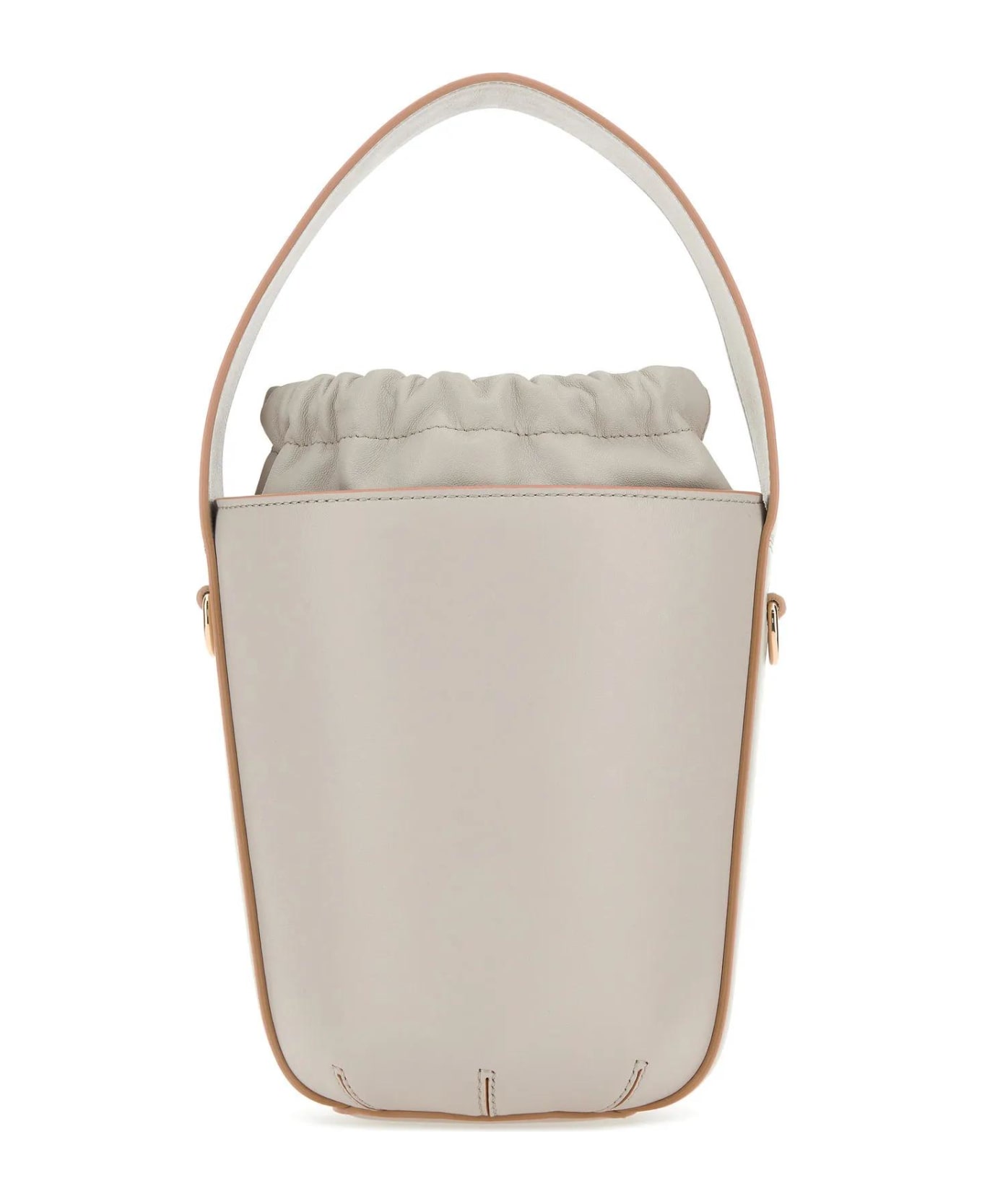 Chloé Leather Bucket Bag - WILDGREY
