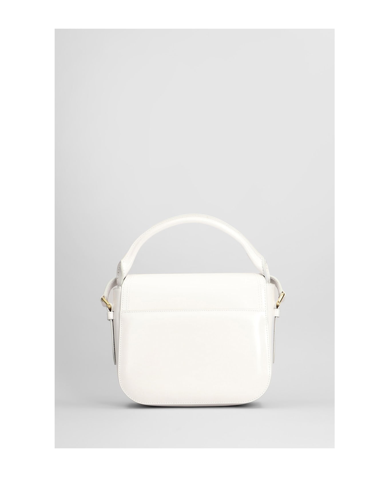 Bally Beckett Flap S Shoulder Bag In White Leather - white