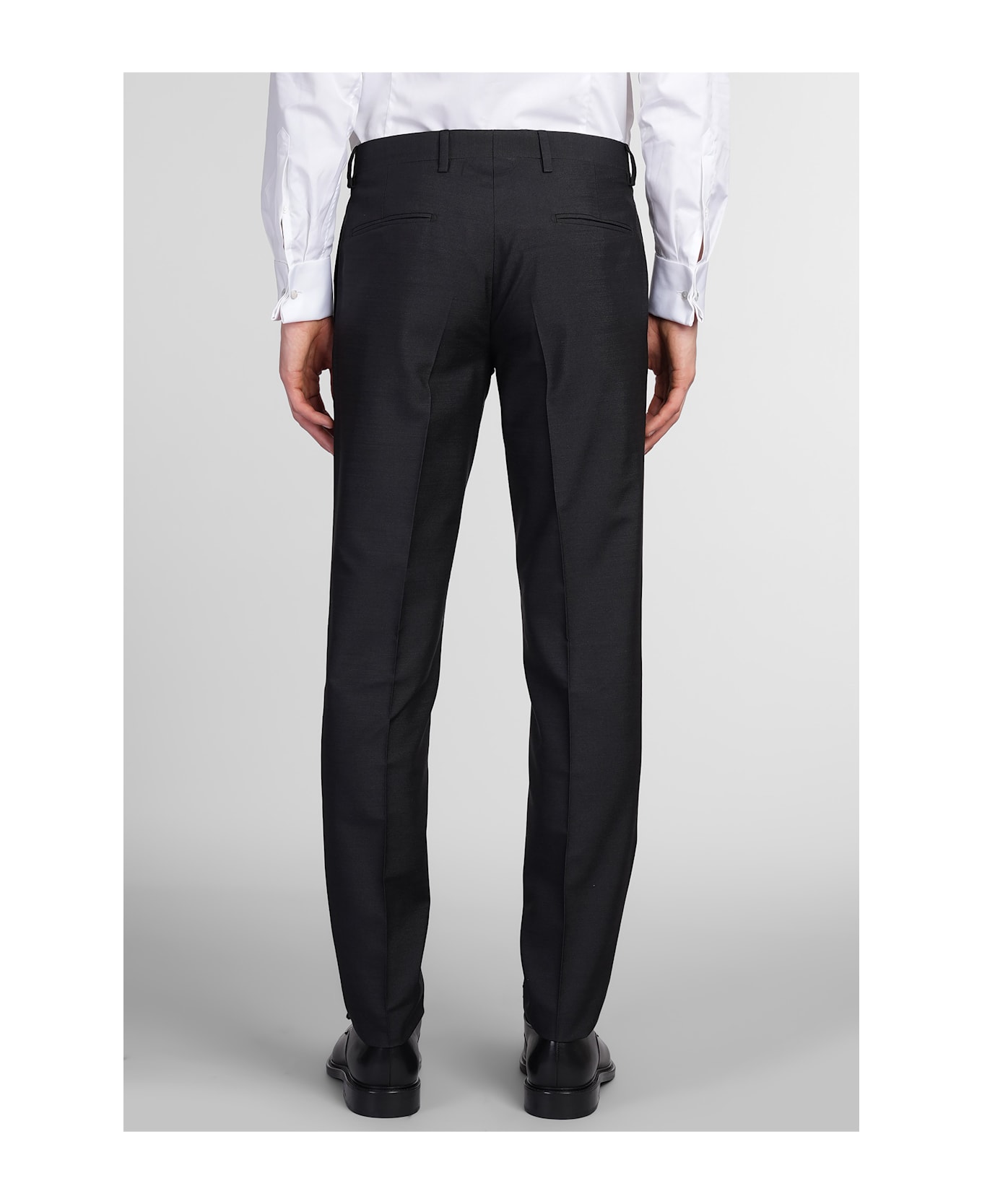 Lardini In Black Silk - black