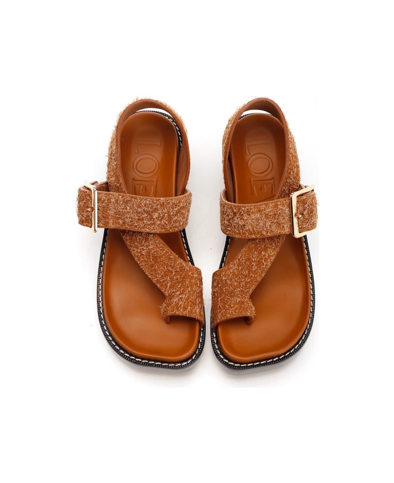 Loewe 
ease
 Thong Sandals - Beige