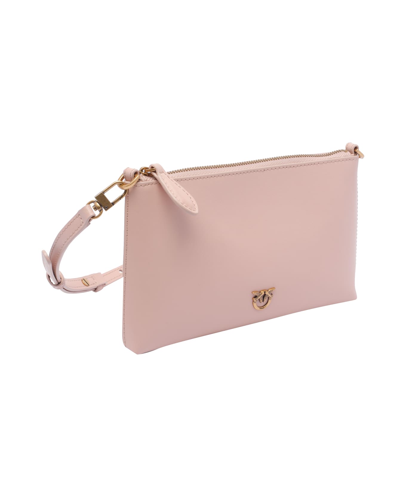Pinko Mini Flat Horizontal Pochette - Pink