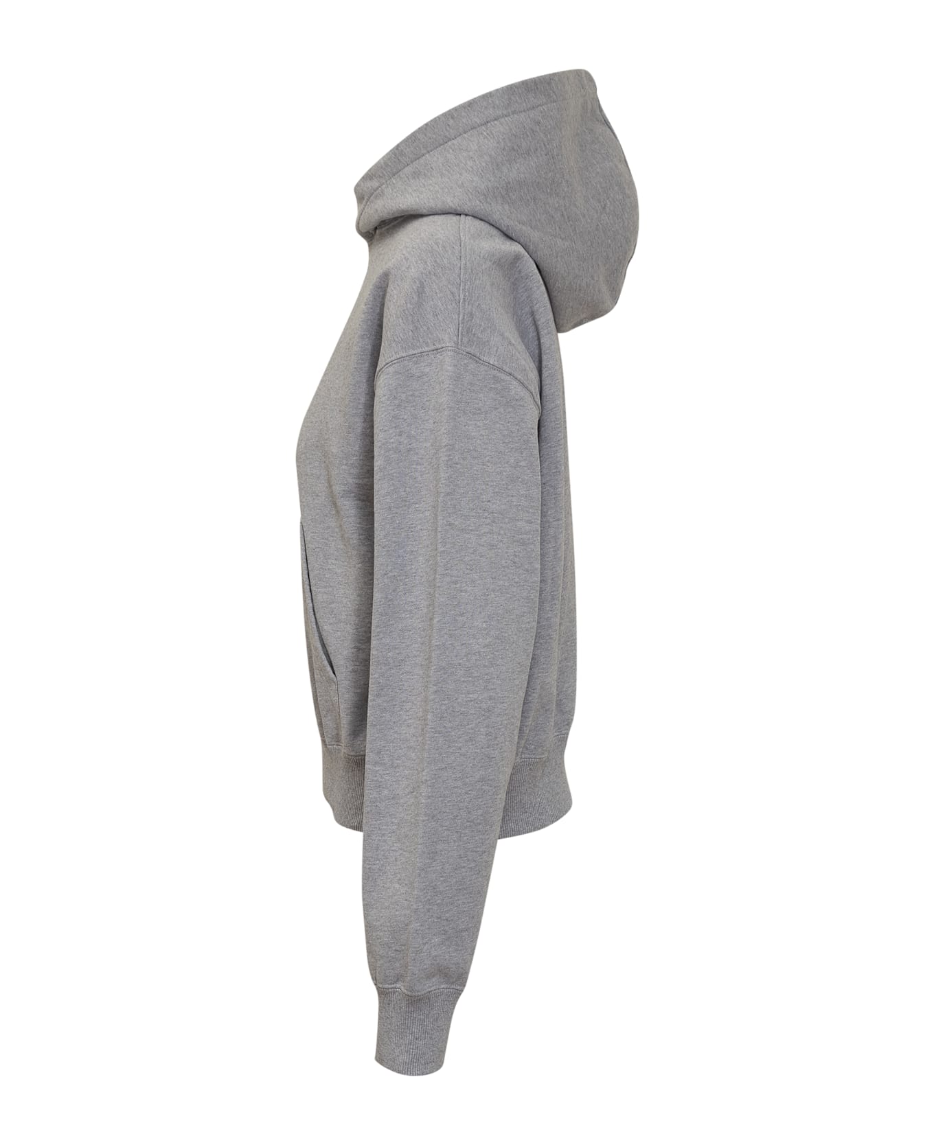 J.W. Anderson Sweatshirt In Grey Cotton - GREY MELANGE
