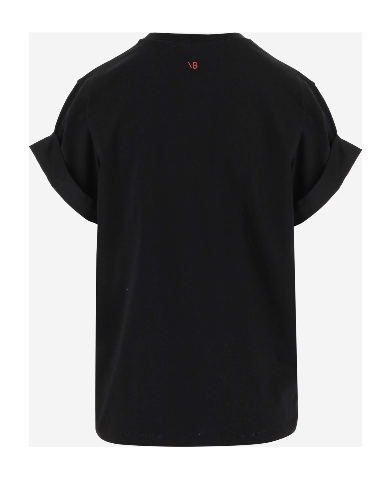 Victoria Beckham Cotton T-shirt - Black Tシャツ