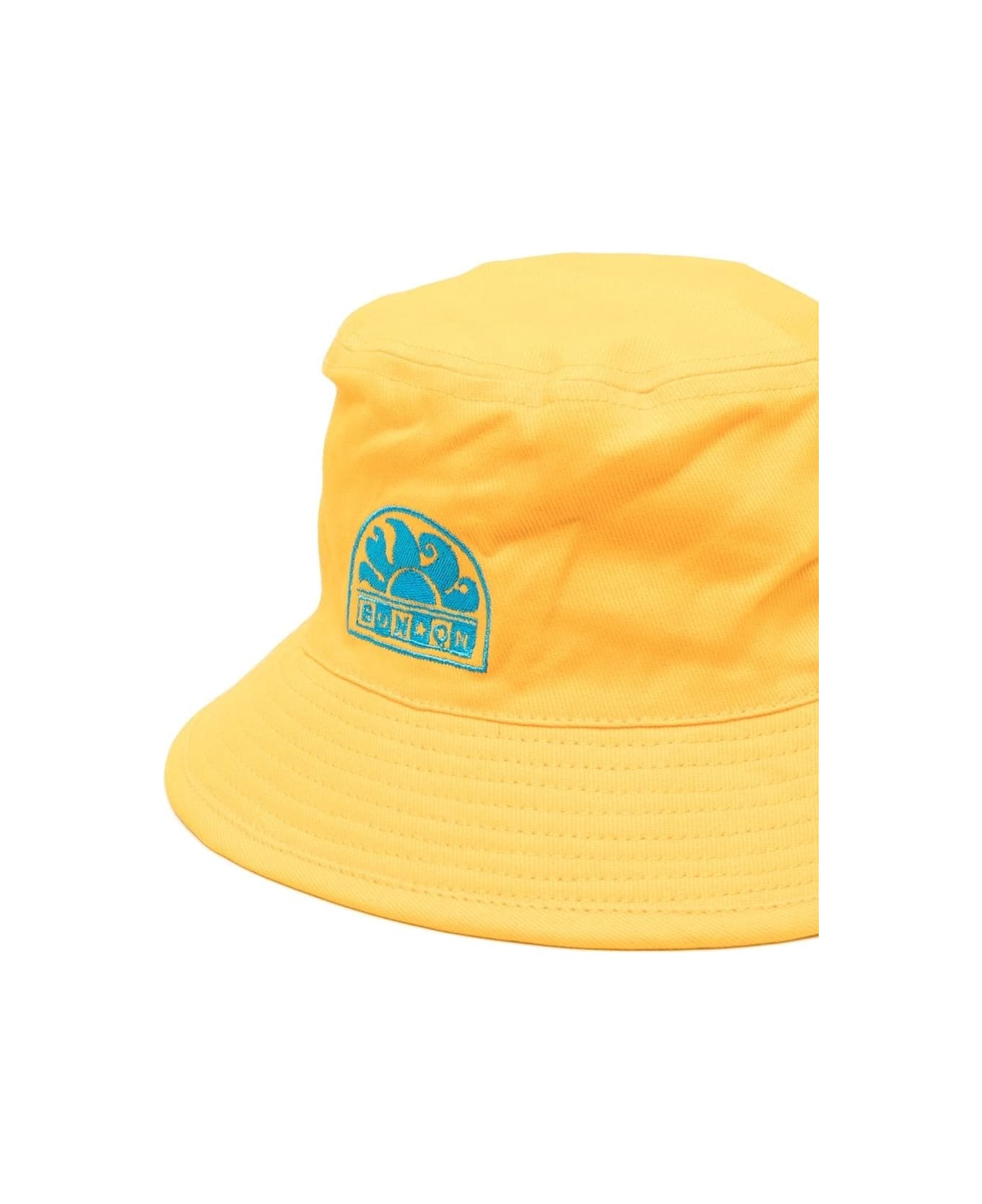 Bonton Embroidered Fisherman Hat - Yellow