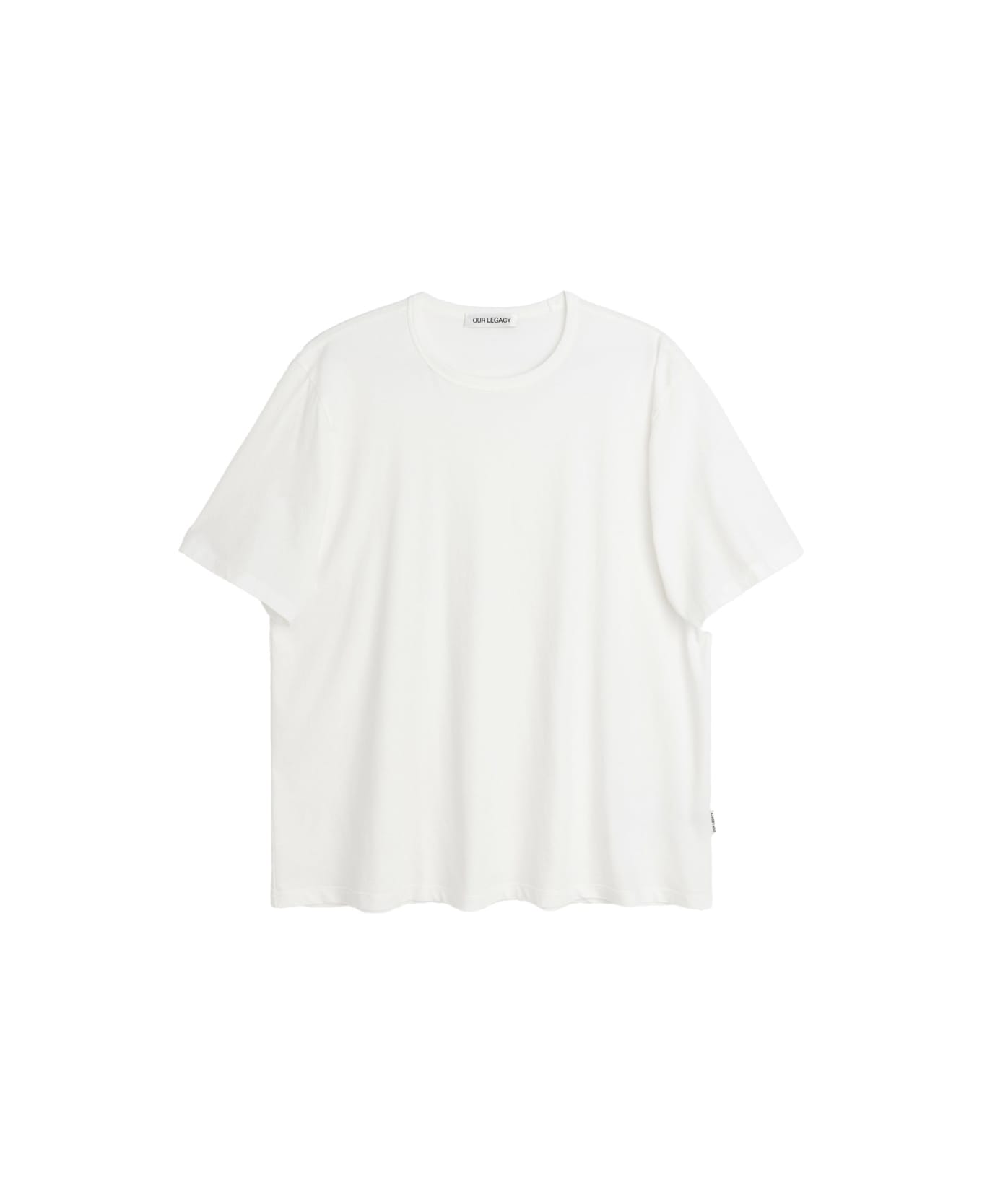 Our Legacy "new Box" T-shirt - WHITE