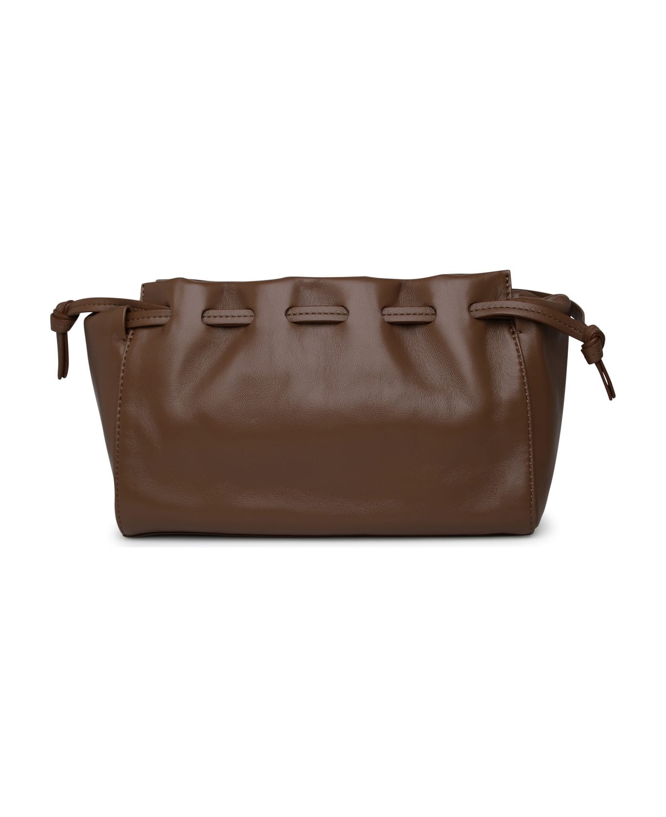 Mansur Gavriel 'bloom' Small Brown Leather Crossbody Bag - Brown クラッチバッグ