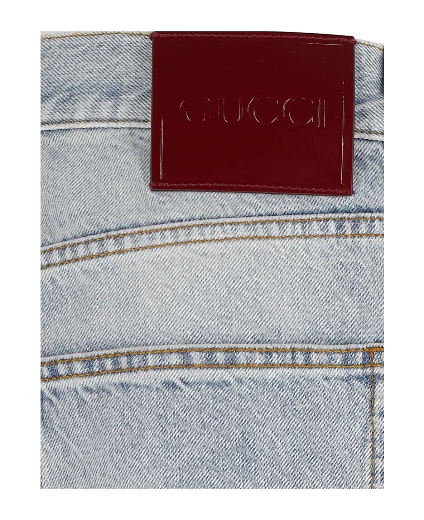 Gucci Straight Jeans - Light Blue