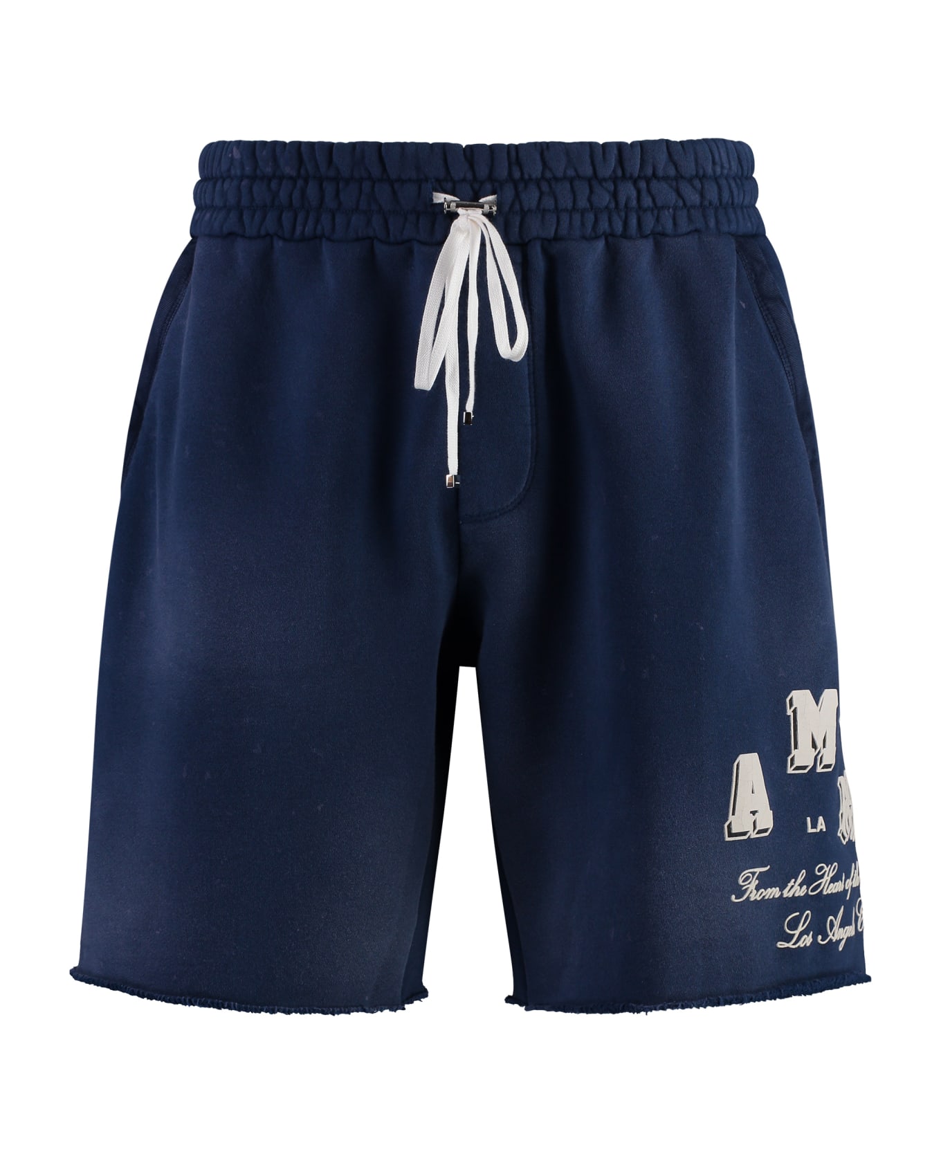 AMIRI Cotton Bermuda Shorts - blue
