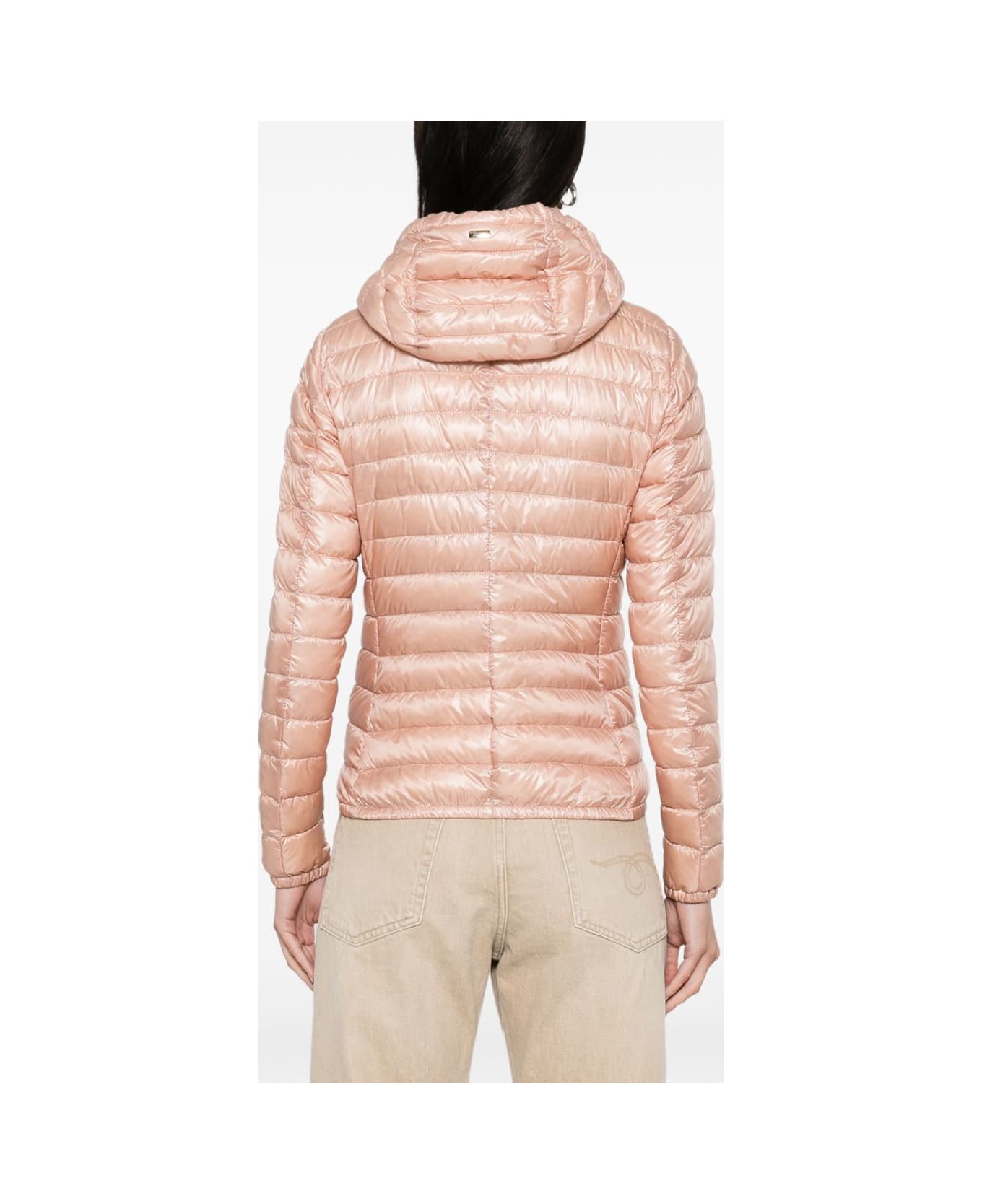 Herno Nylon Short Down Jacket - Pink