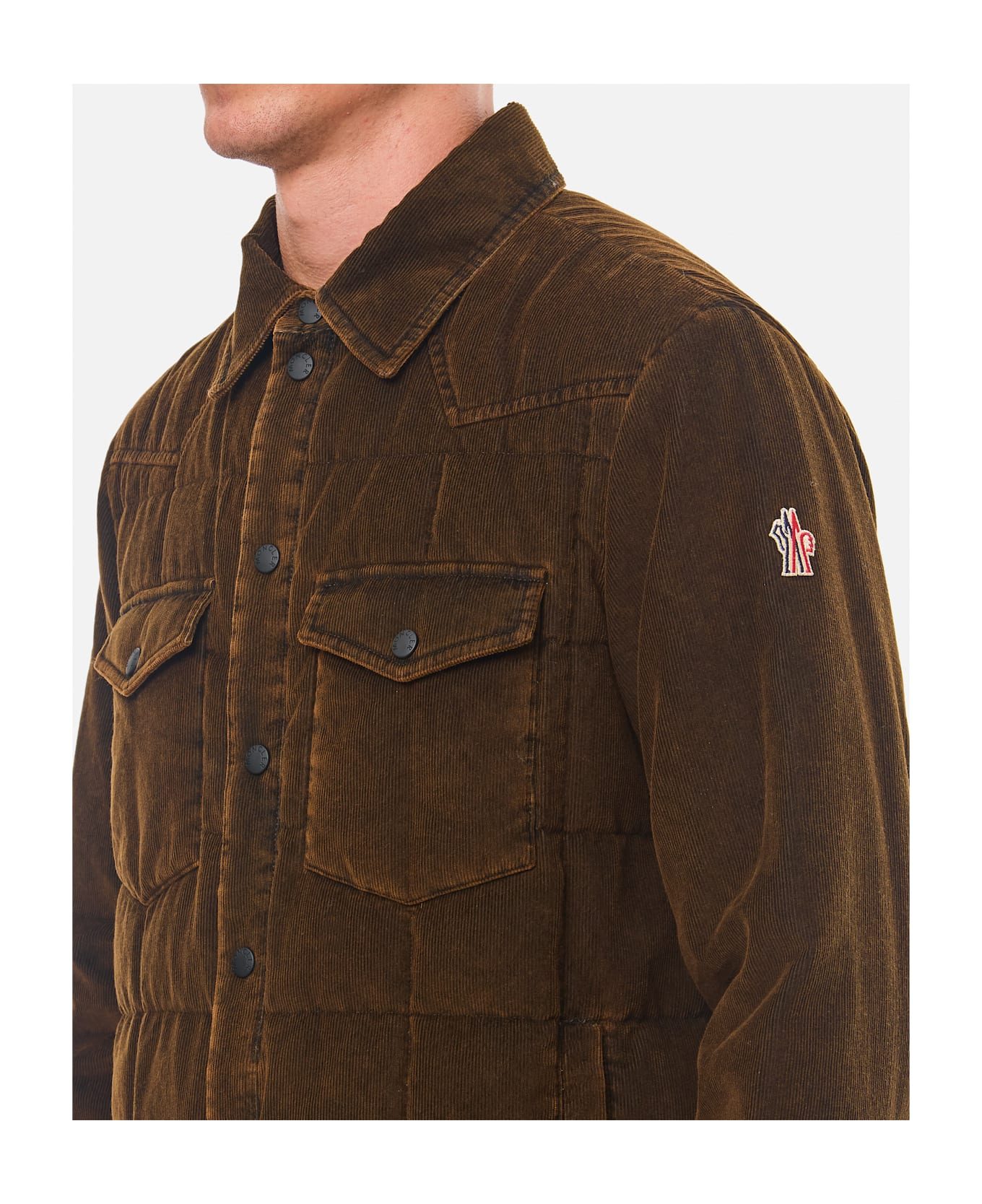 Moncler Grenoble Gelt Shirt Jacket - Brown