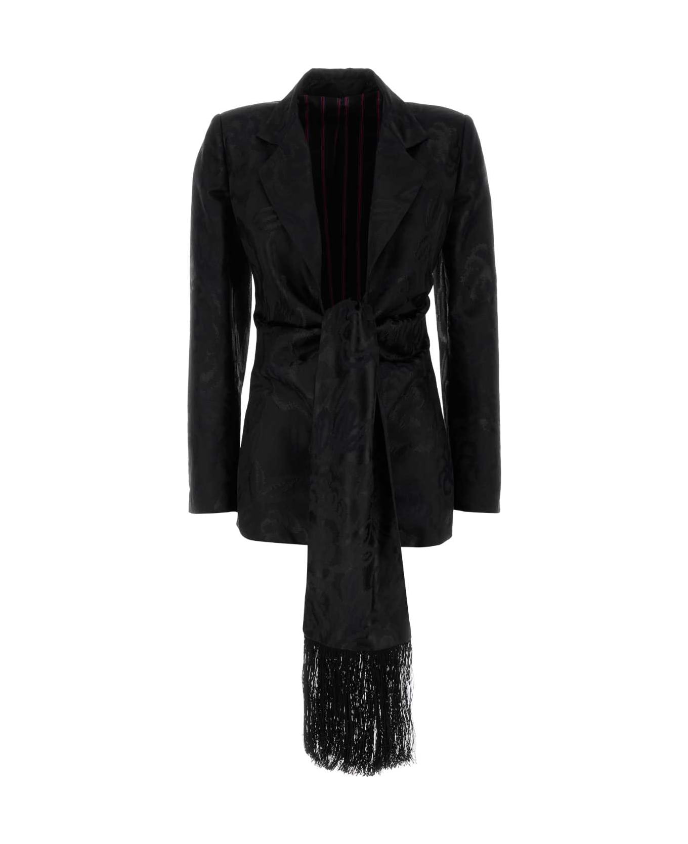【送料&関税込】Etro Jacquard Knot Fringes Jacket Etro Jacquard Knot Fringes Jacket | italist