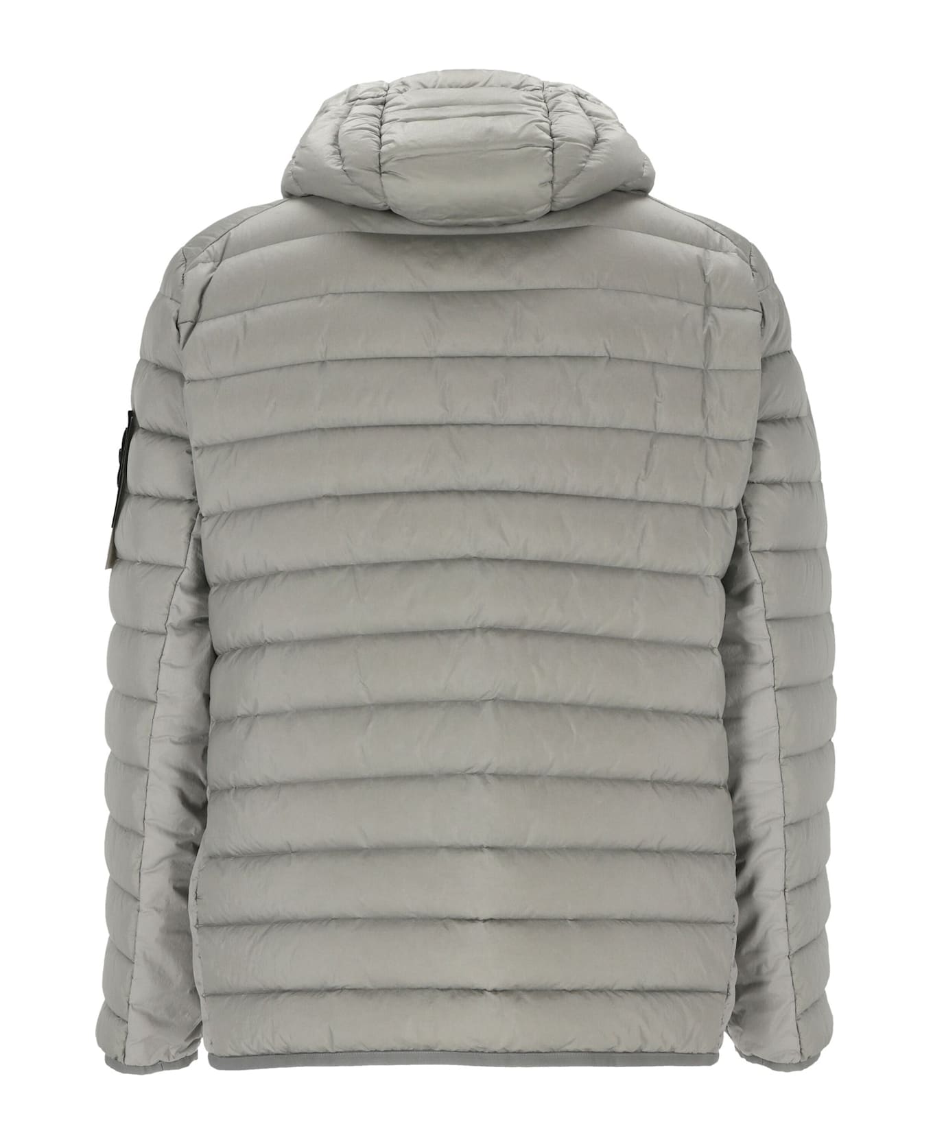 Stone Island Zipped Quilted Jacket - Grey