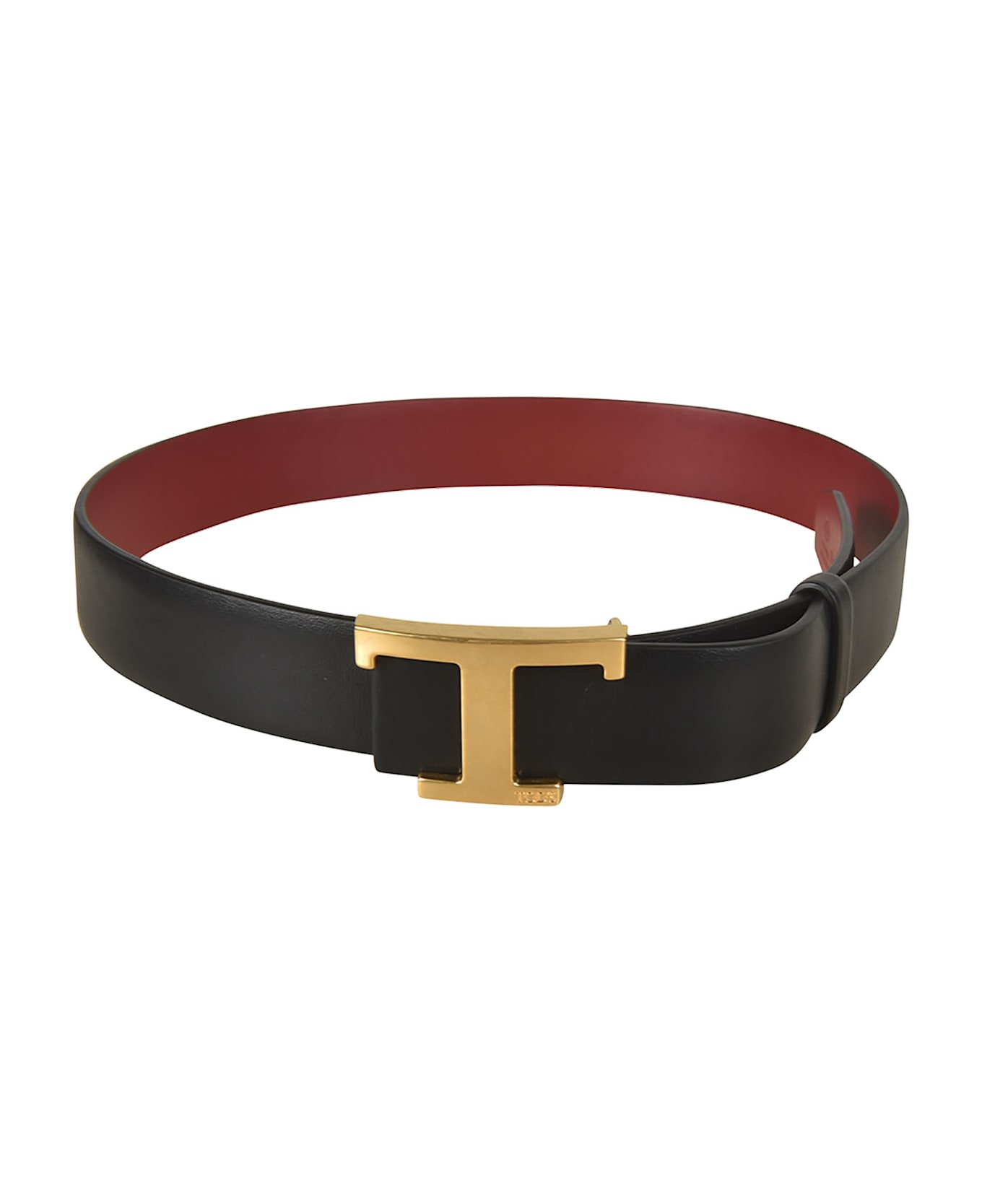 Tod
s T-timeless Logo Plaque Reversible Belt - 6077