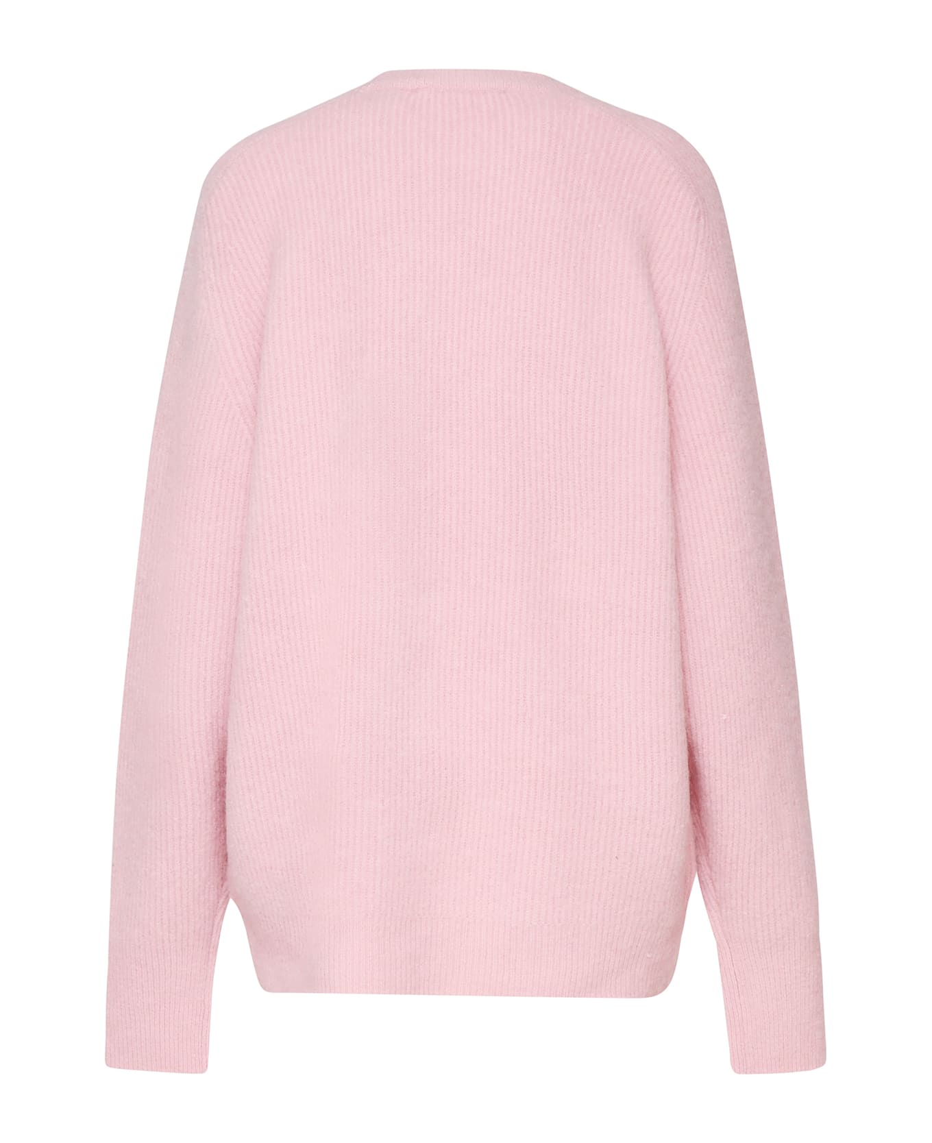 Rotate by Birger Christensen Knit In Wool - Silver Pink