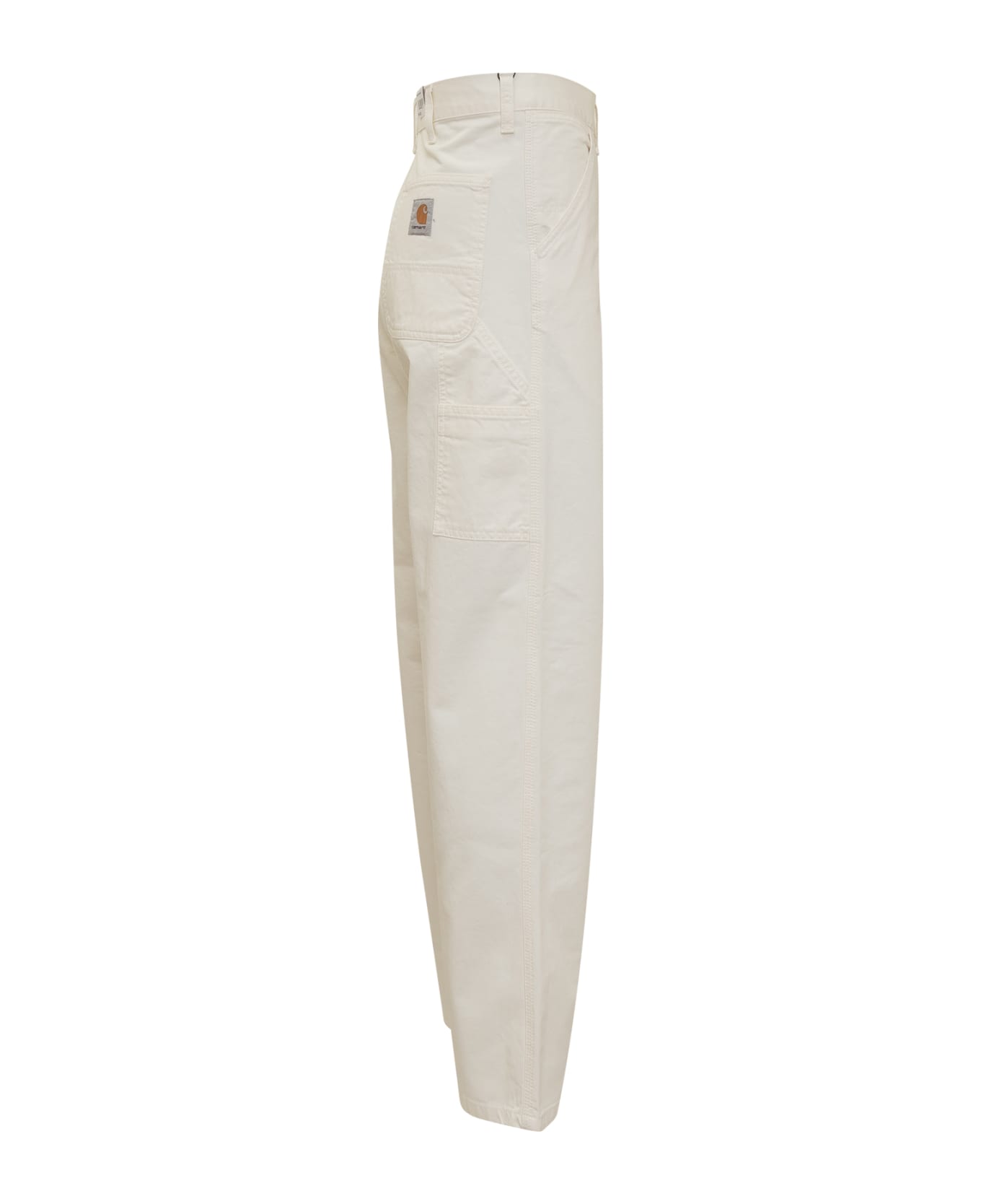 Carhartt Trousers - Off White Rinsed ボトムス