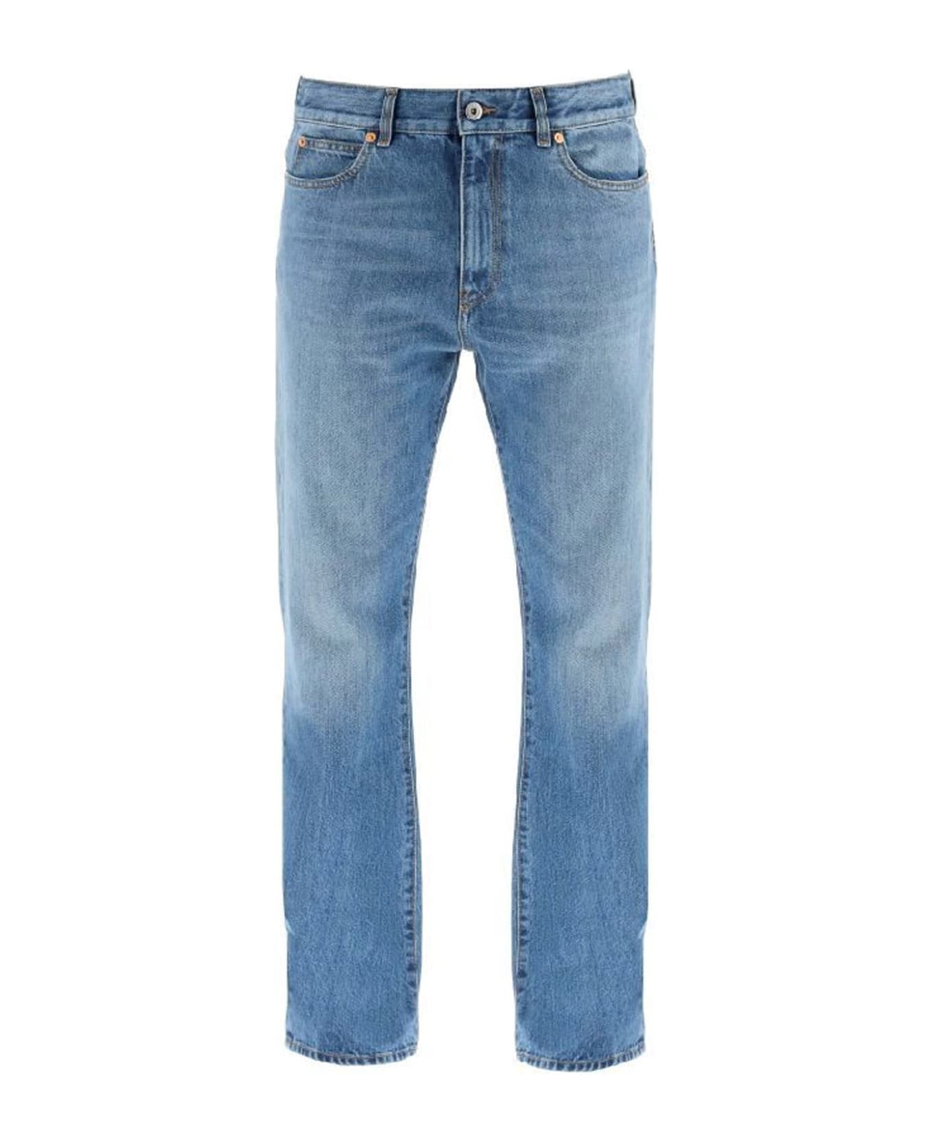 Valentino Cotton Denim Jeans - Blue