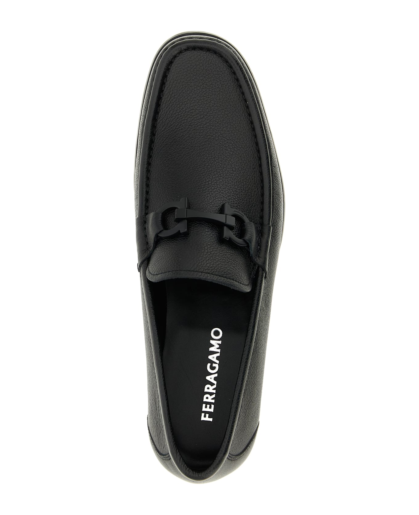 Ferragamo 'grandioso 2' Loafers - Black  