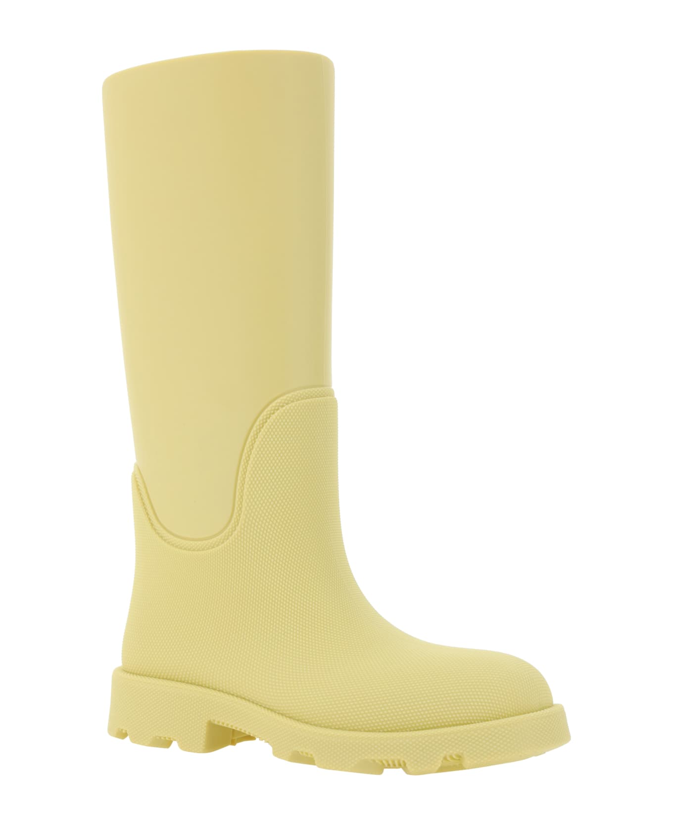 Burberry Marsh High Boots - Cream