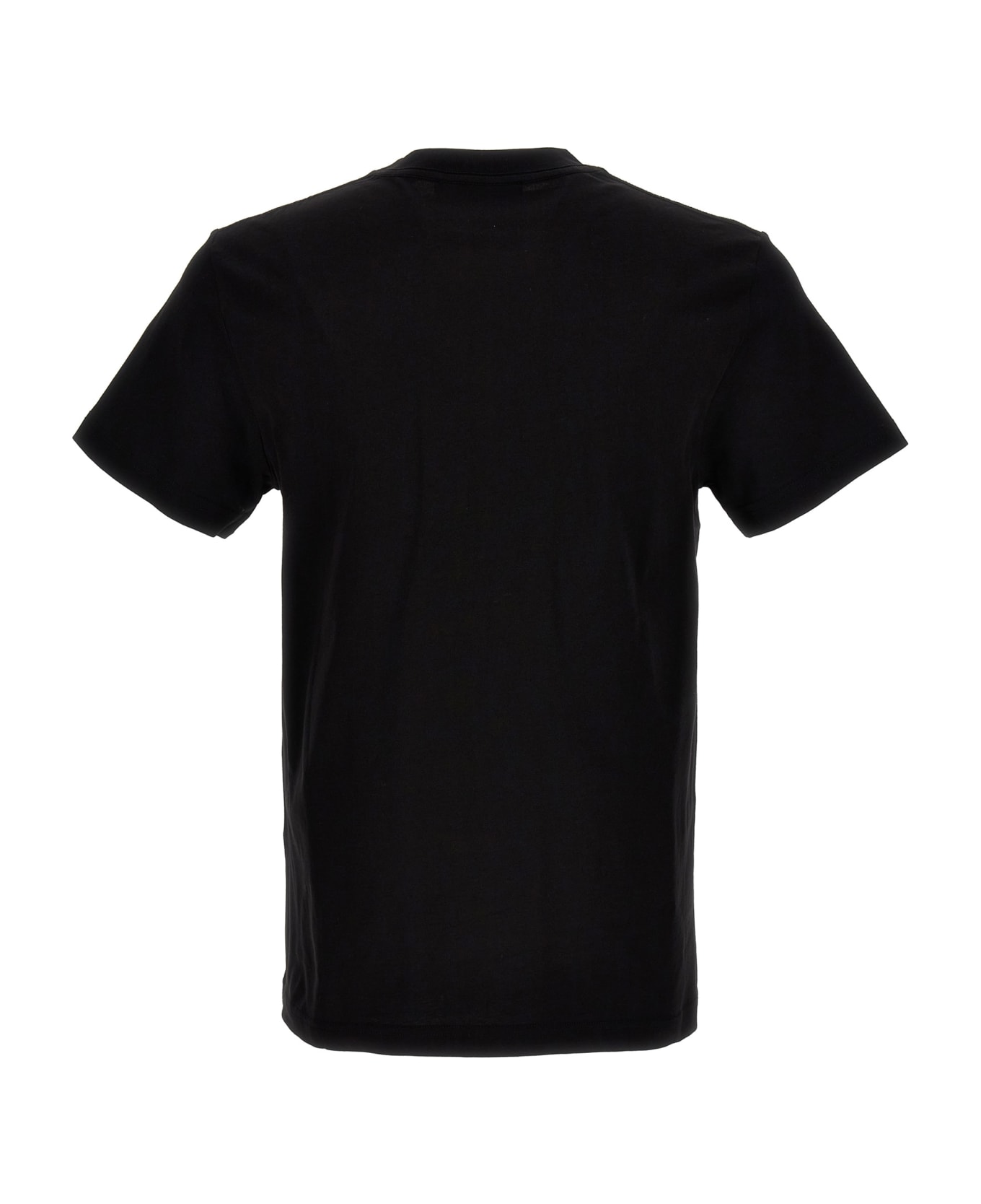 Versace Jeans Couture Logo Print T-shirt - Black Gold シャツ