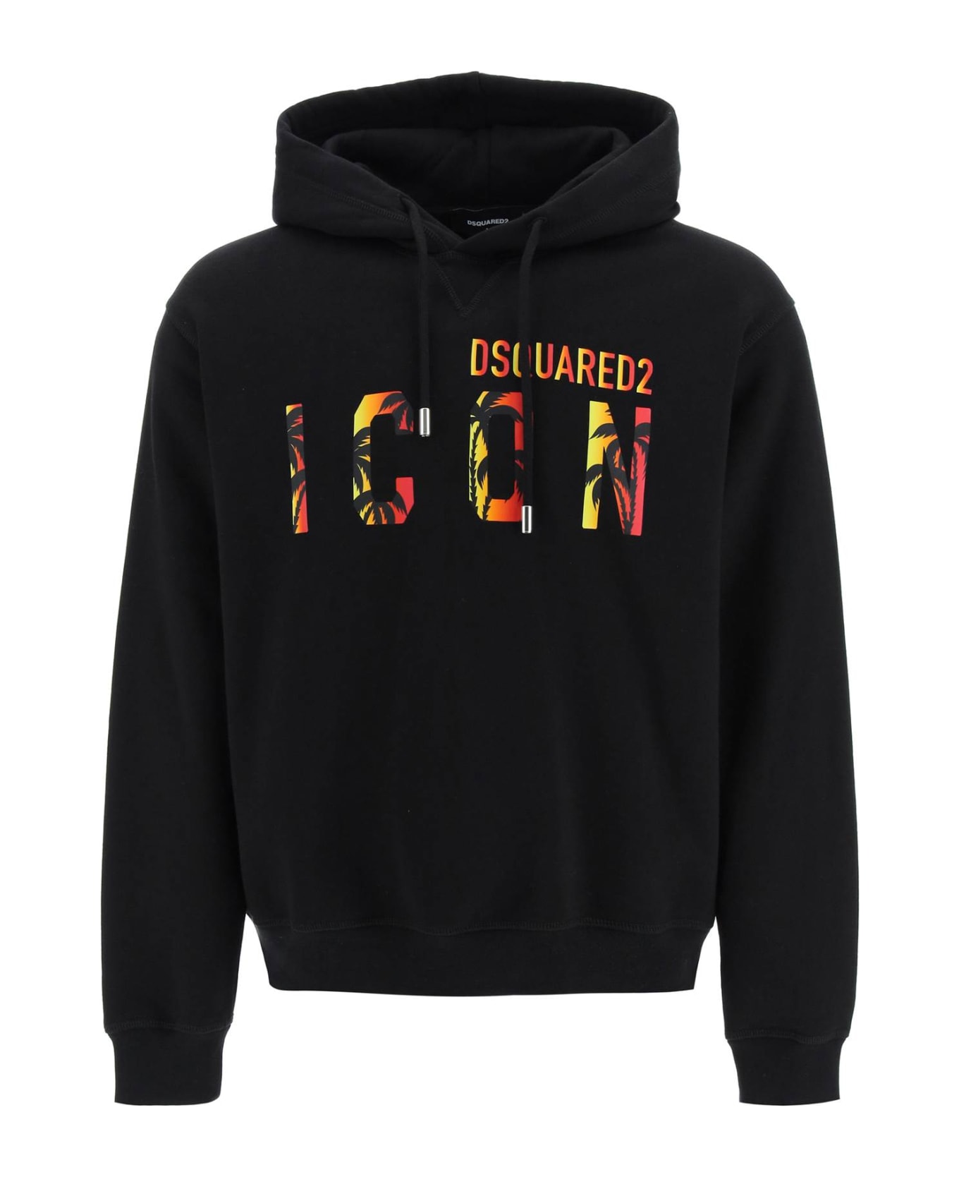 Dsquared2 Icon Sunset Hoodie - Black