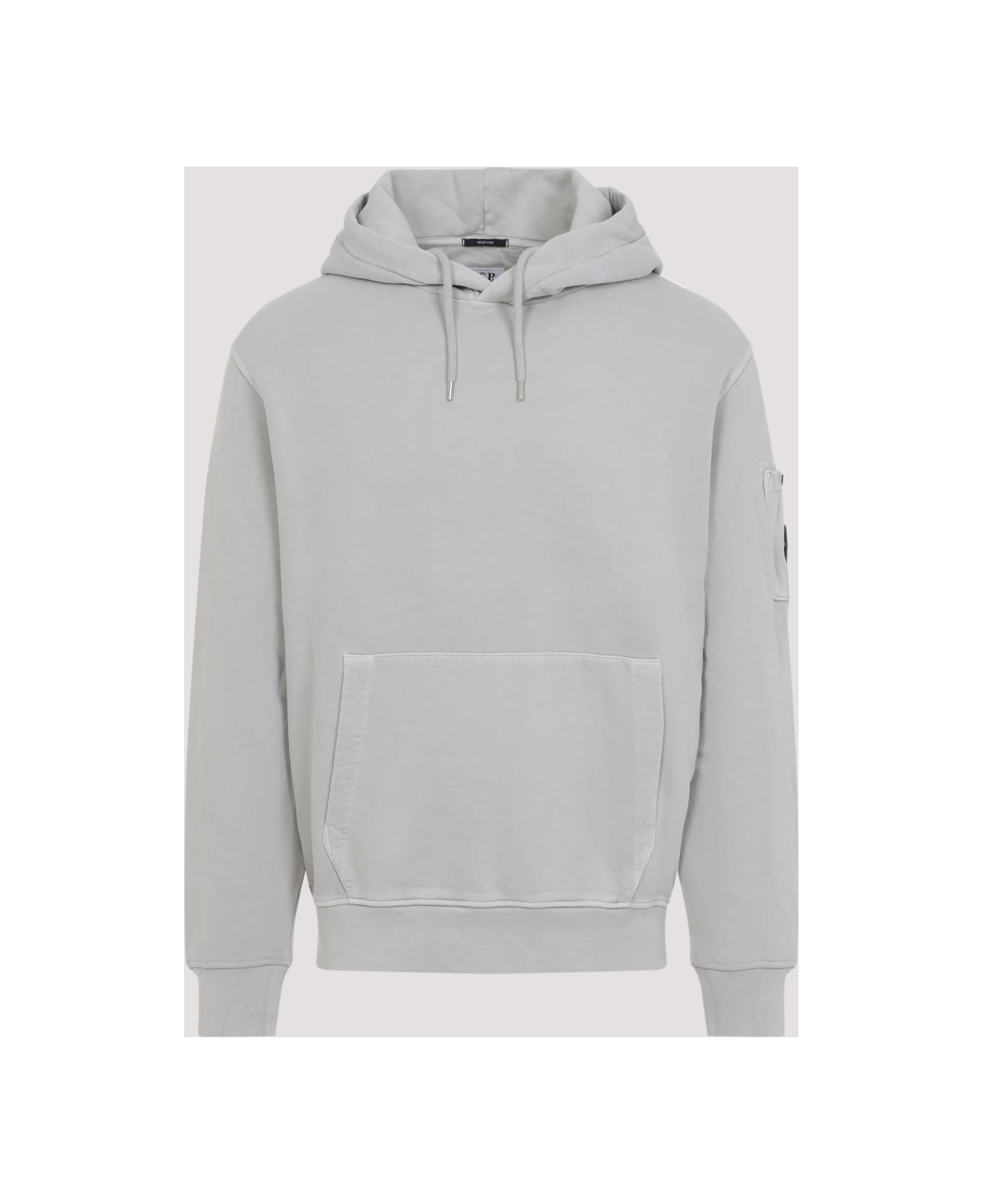 C.P. Company Cotton Hoodie - London Fog