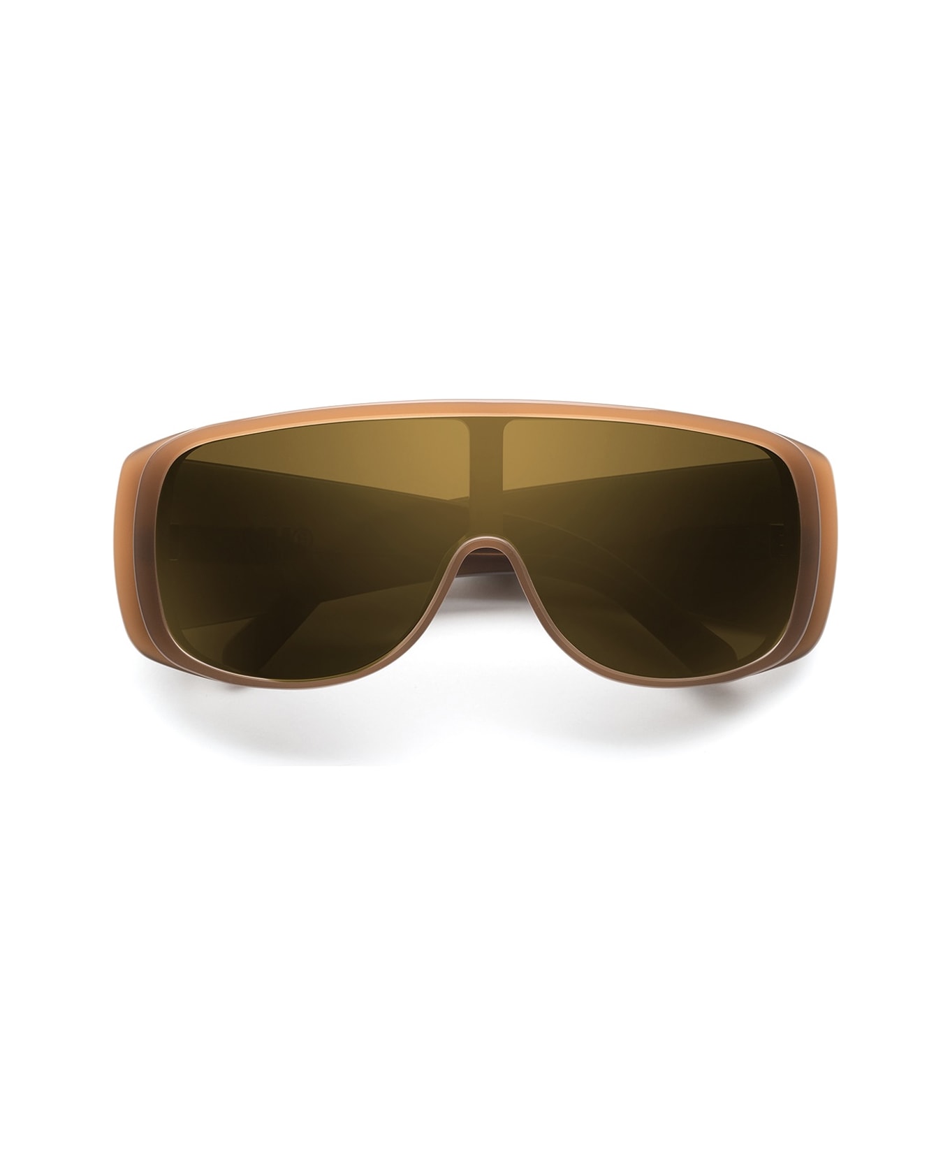 RETROSUPERFUTURE X Maison Margiela Mm6 Mask 5vp Brown Sunglasses - Marrone