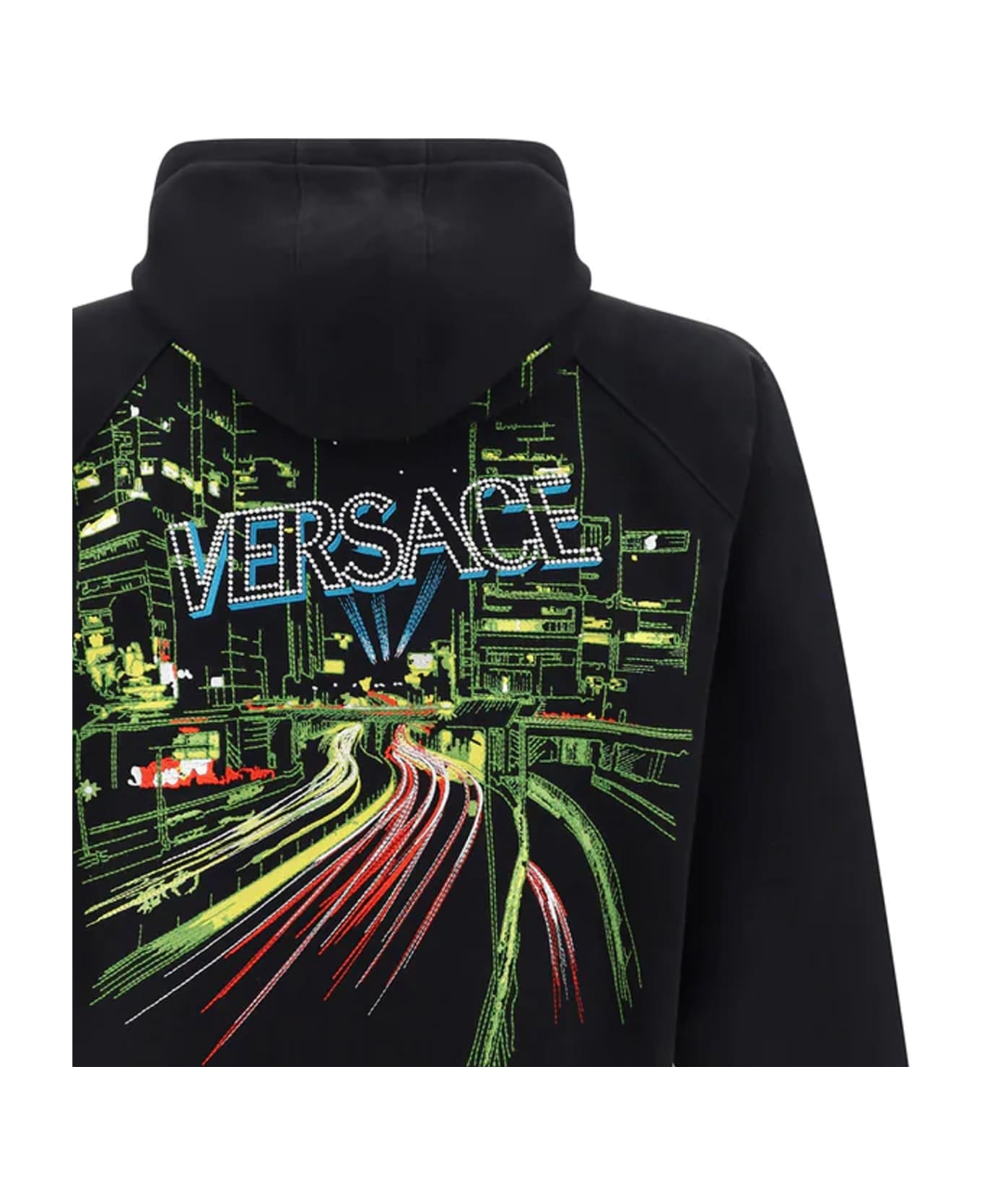 Versace Hooded Sweatshirt - Black フリース