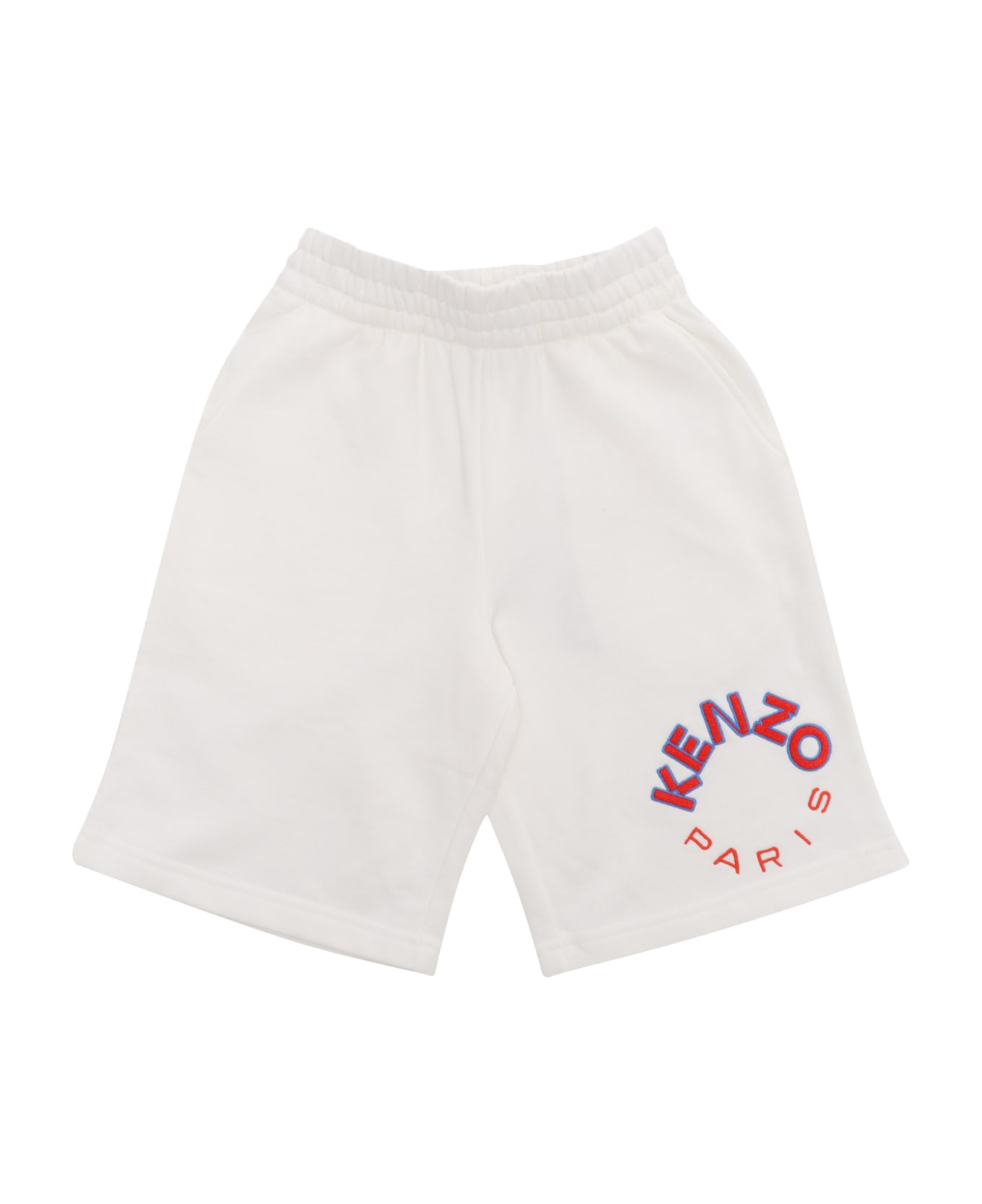 Kenzo Kids Kenzo Children's Bermuda Shorts - WHITE ボトムス