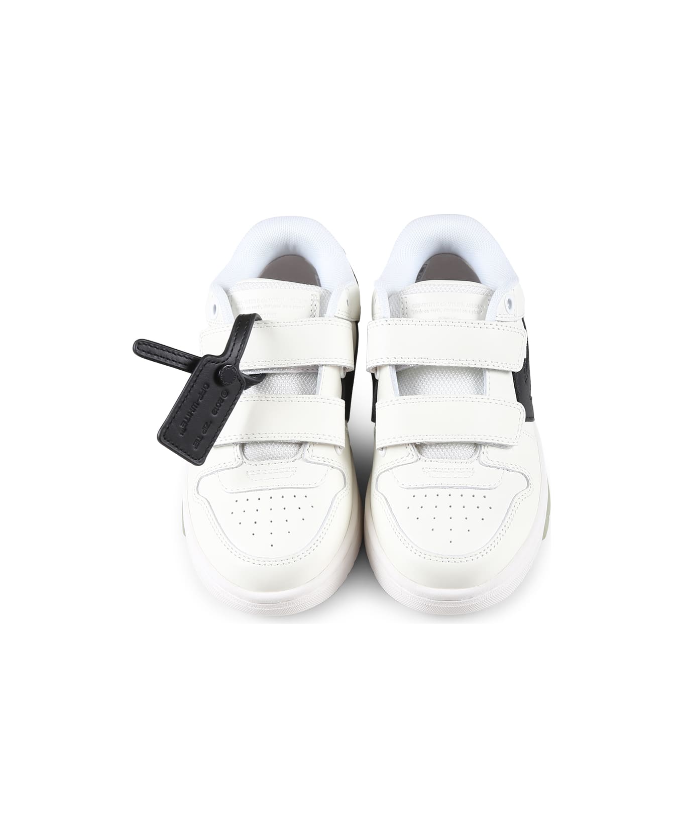Off-White White Sneakers For Boy With Arrow - White