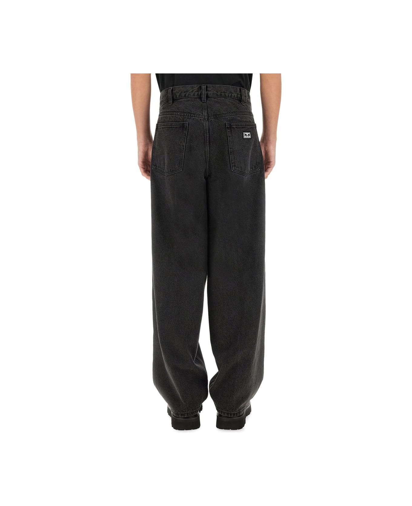 Obey Bigwig Baggy Jeans - BLACK