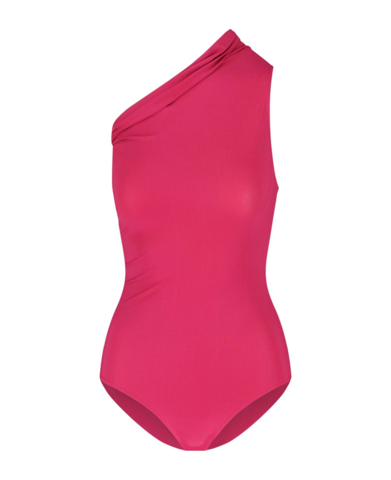 Rick Owens One-shoulder Swimsuit - Pink