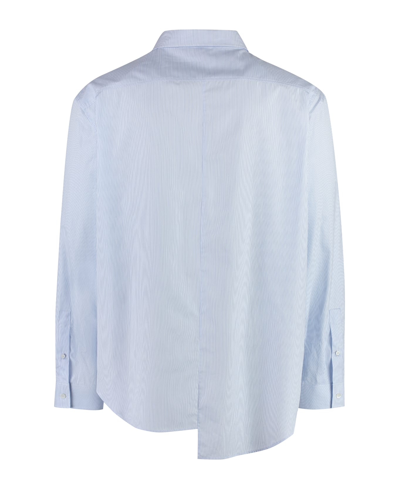 Loewe Striped Cotton Shirt - Light Blue