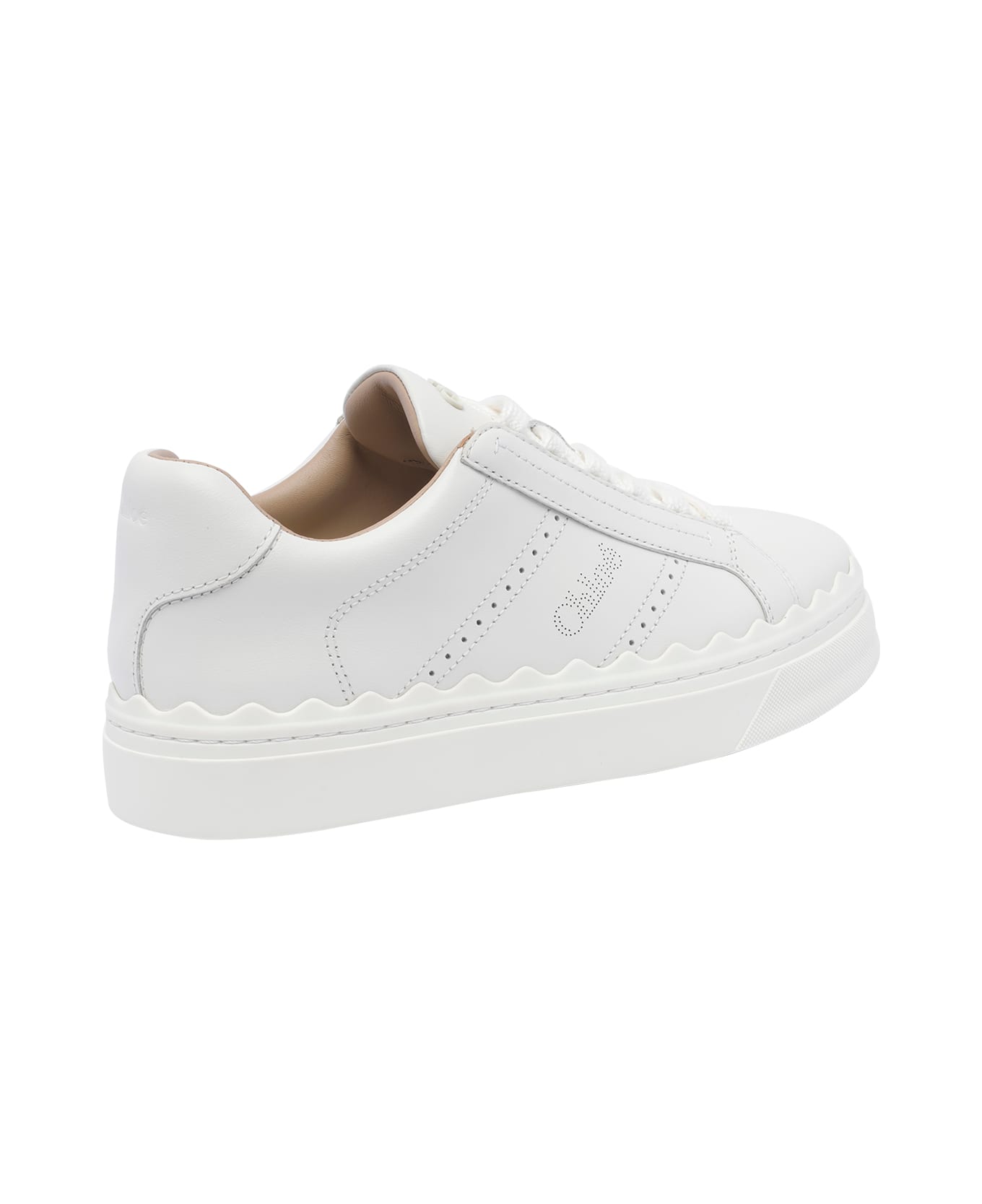Chloé Lauren Sneakers - White