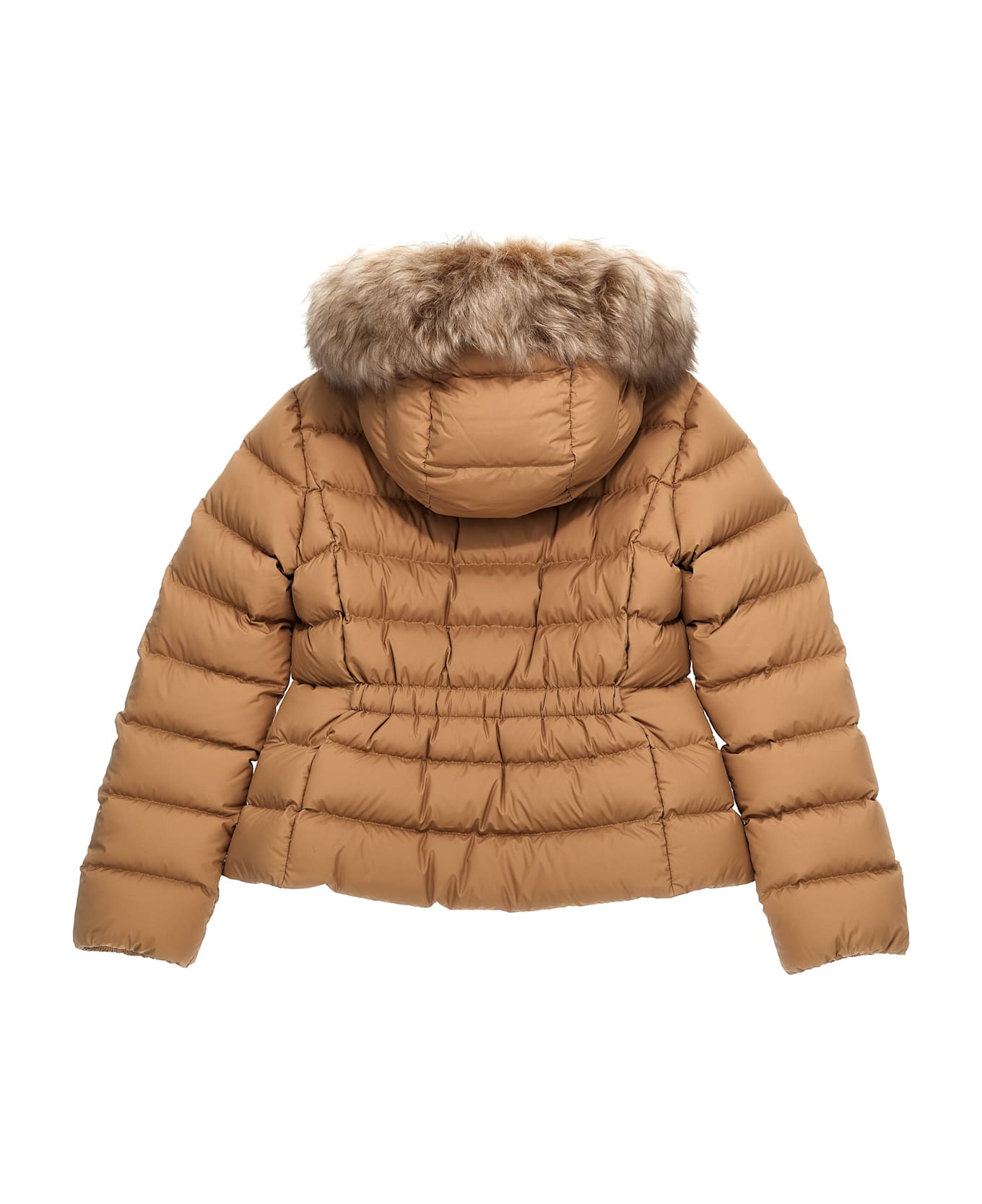 Moncler 'boedette' Down Jacket - Beige コート＆ジャケット