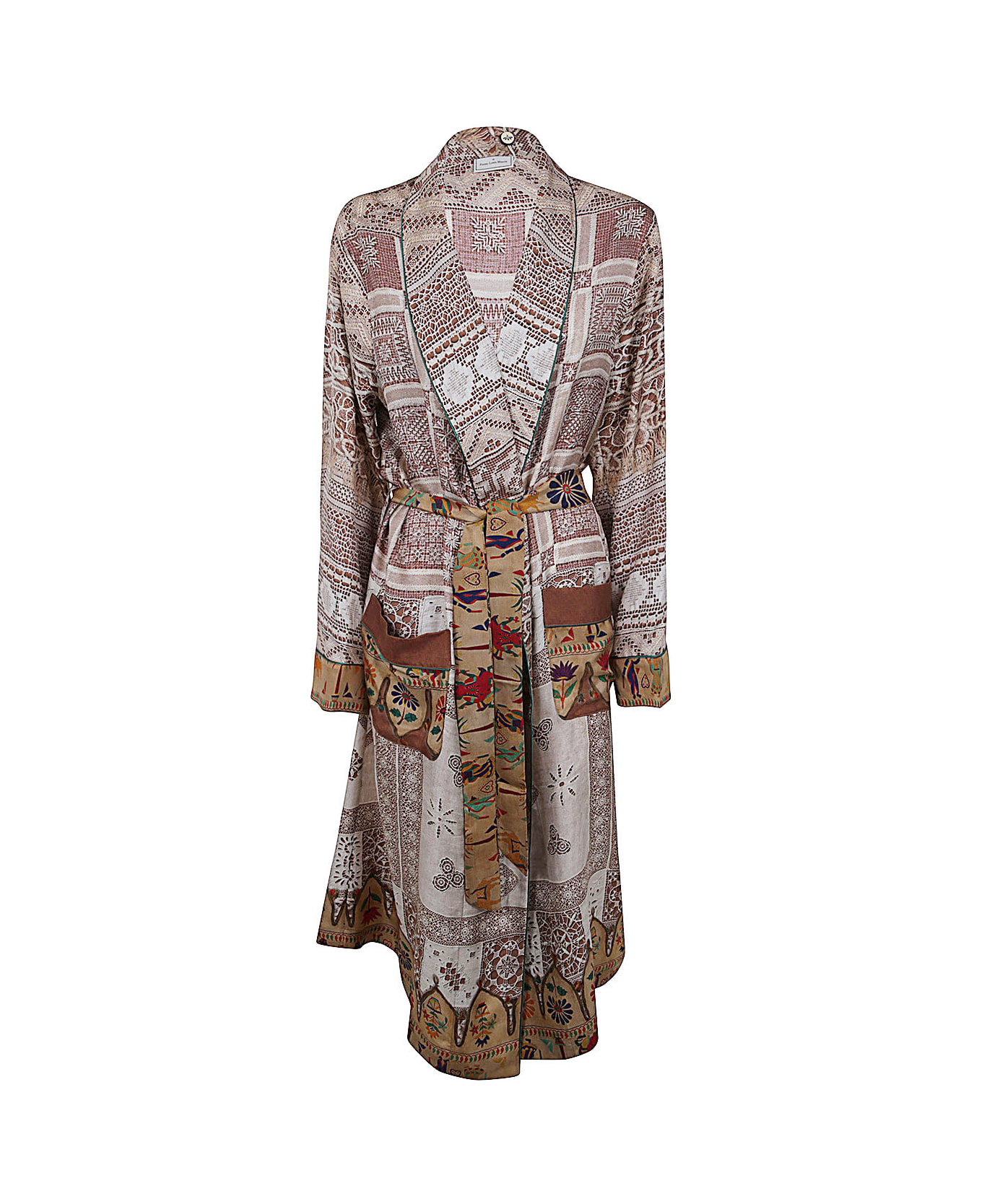 Pierre-Louis Mascia Printed Long Kimono - Multi