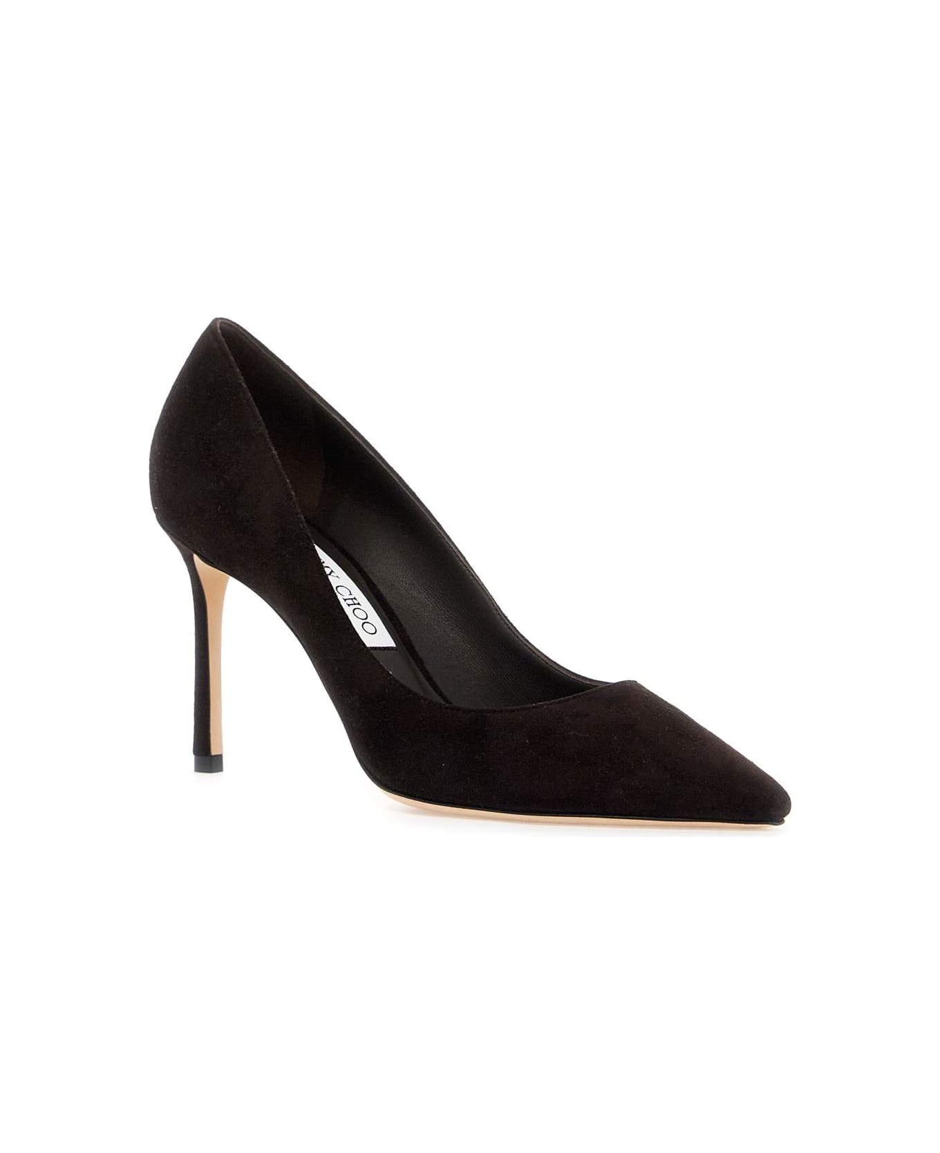 Jimmy Choo Romy 85 Pumps - COFFEE (Brown)