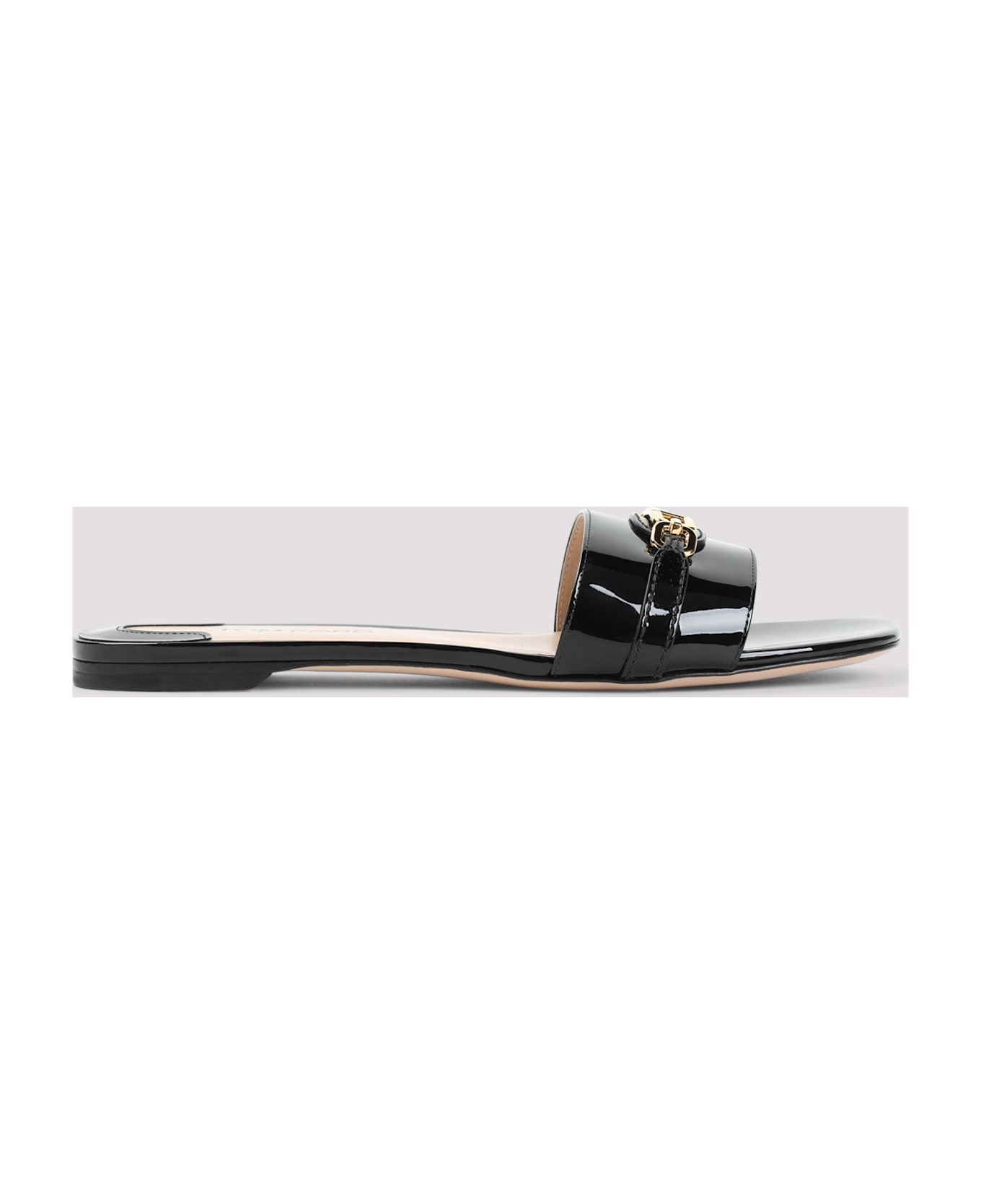 Tom Ford Calf Leather Sandals - Black