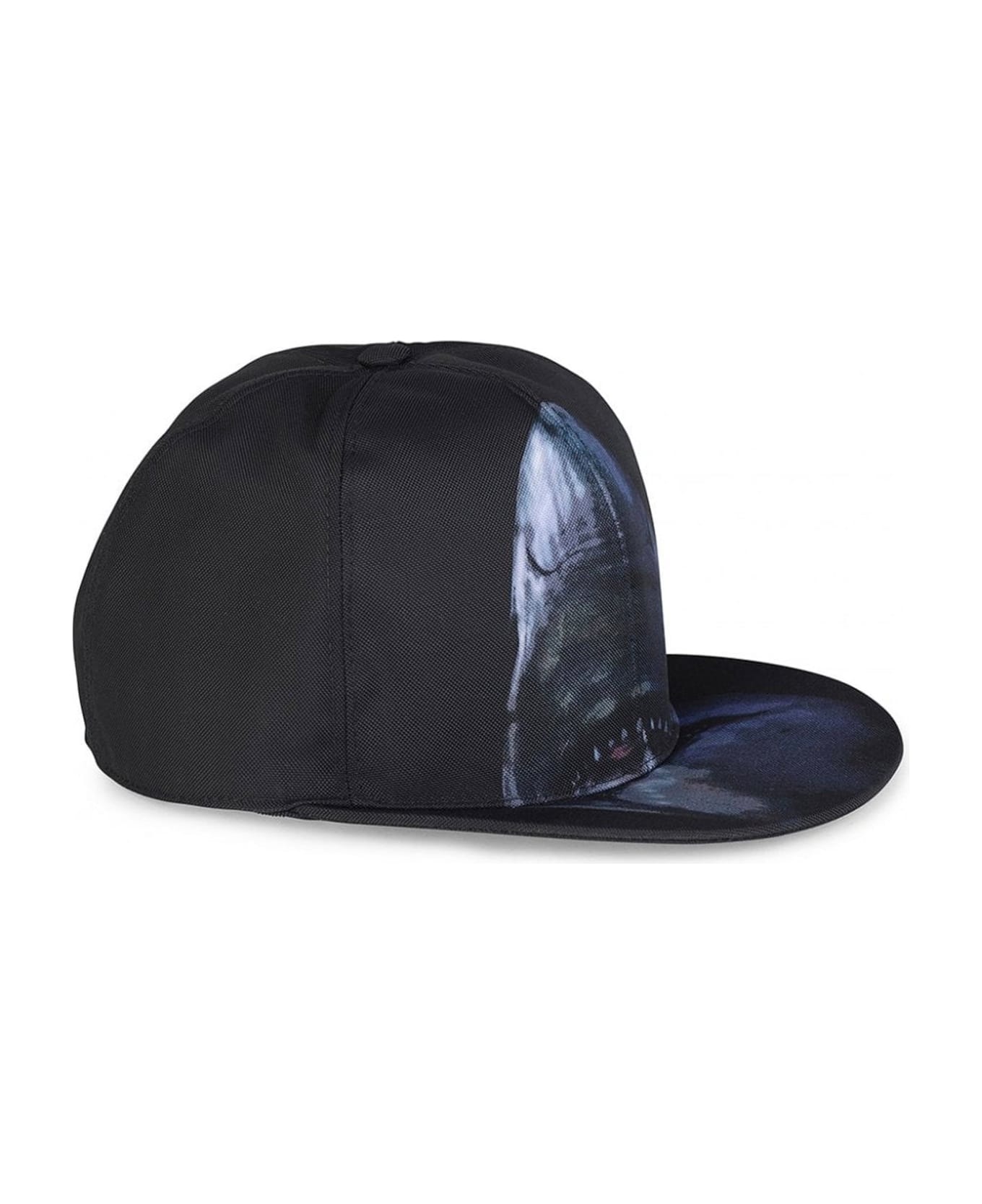 Givenchy Shark Print Cap - Black 帽子