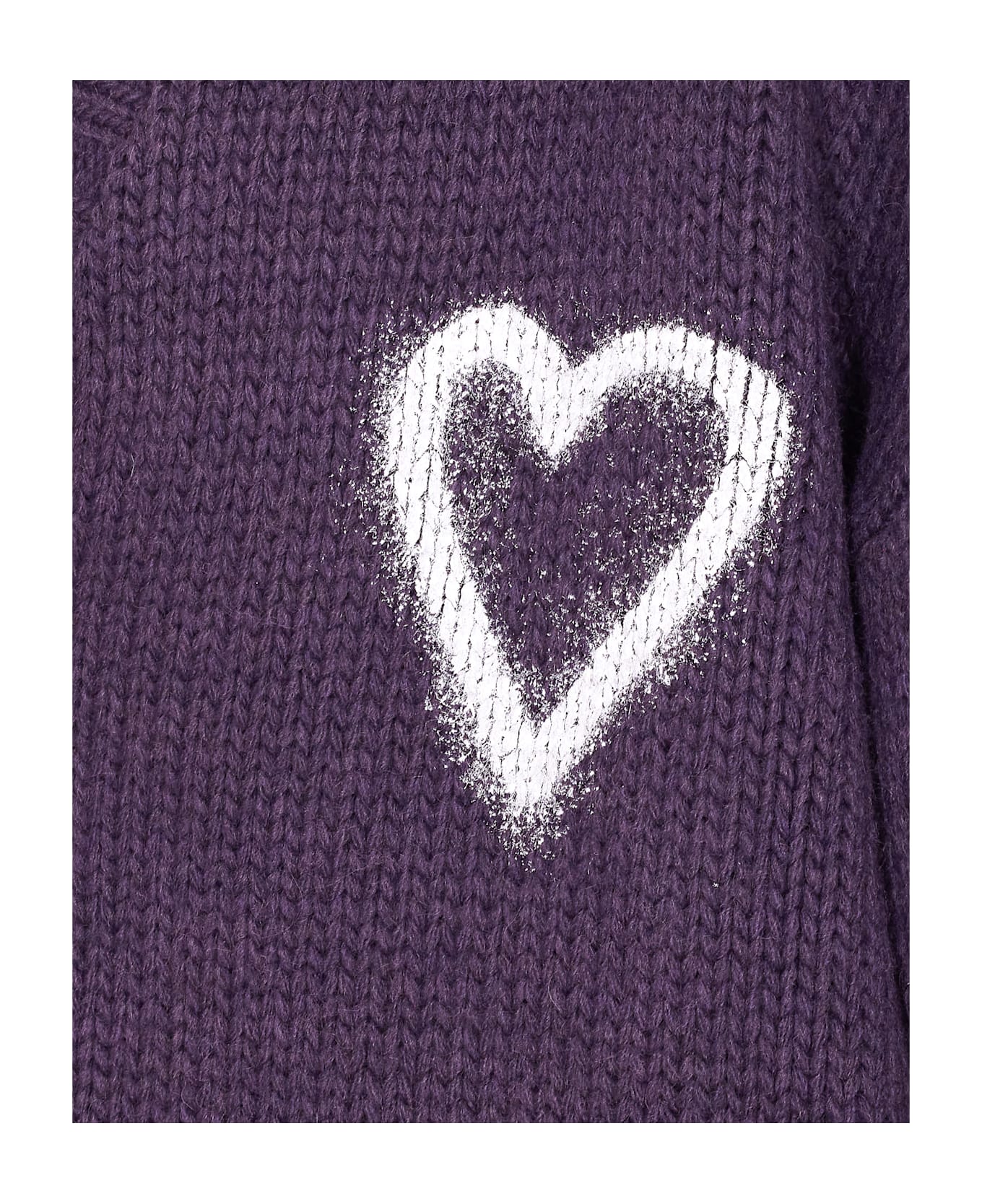 Vision of Super Heart Cardigan - Purple
