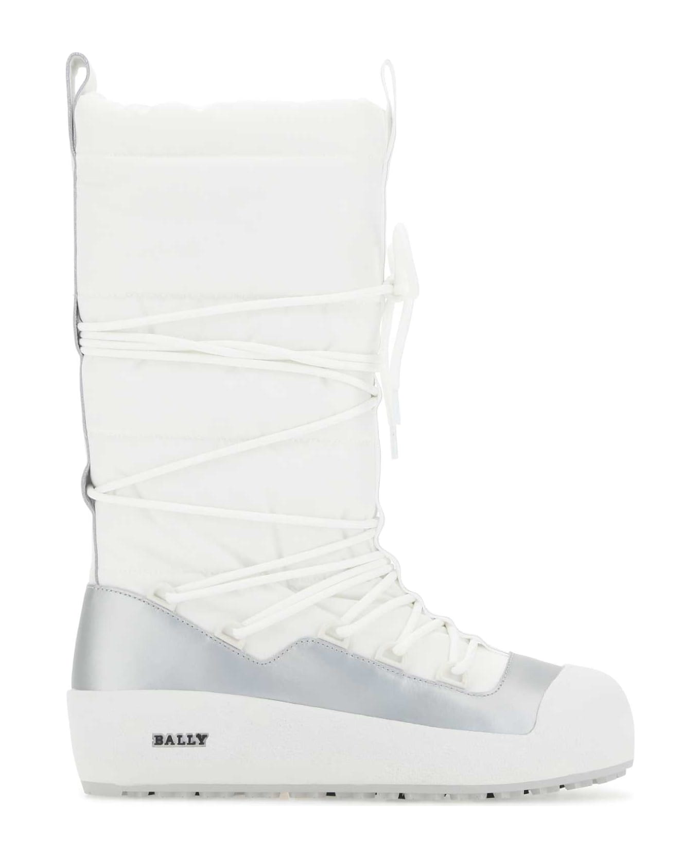 Bally Ivory Fabric Boots - I007 ブーツ