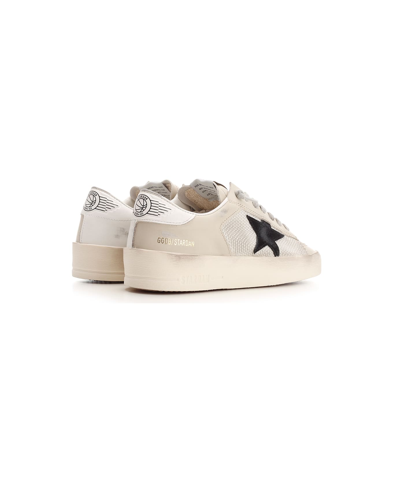 Golden Goose Stardan Sneakers - Sand/light silver/black/white