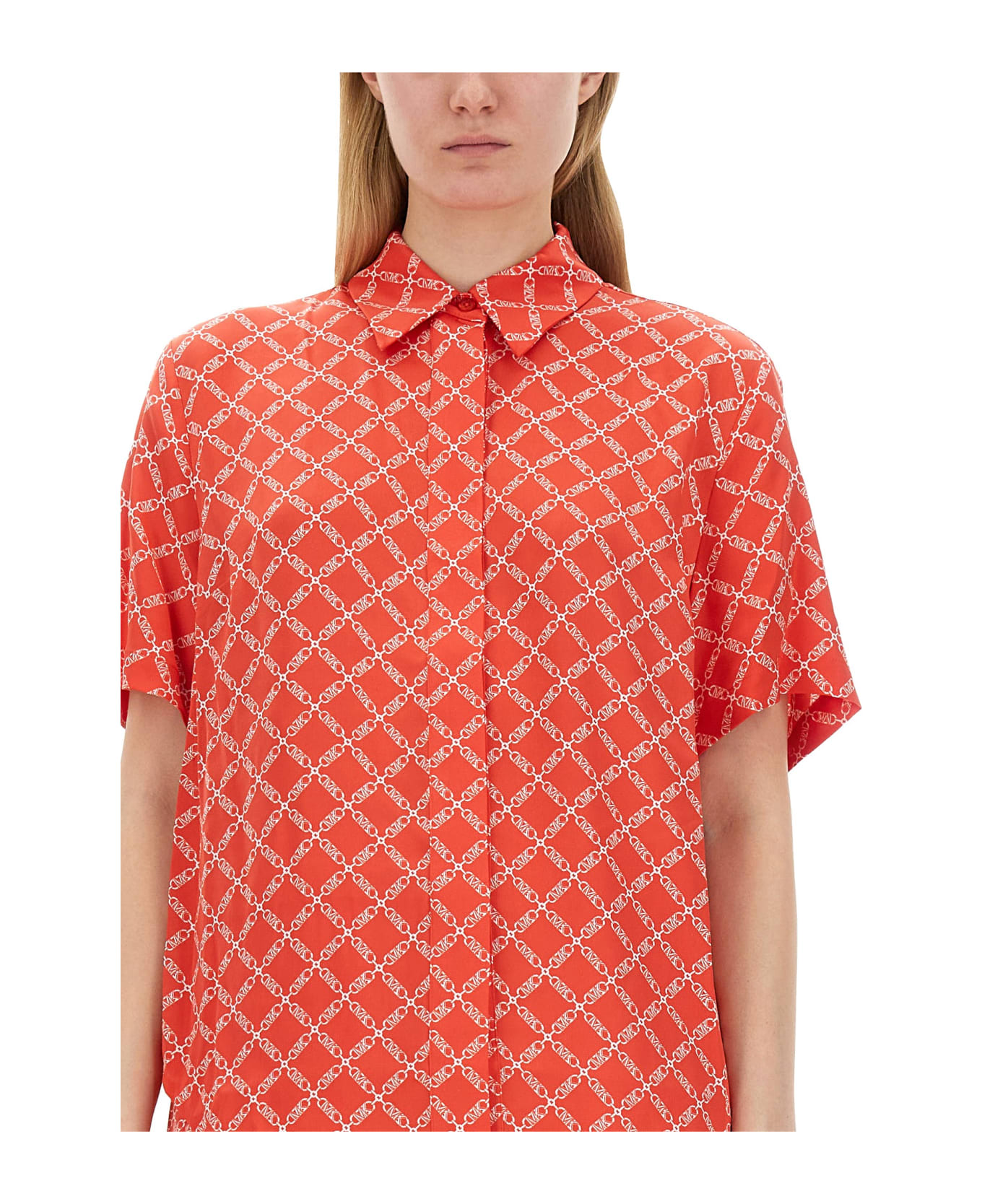MICHAEL Michael Kors Monogram Shirt - ROSSO パジャマ