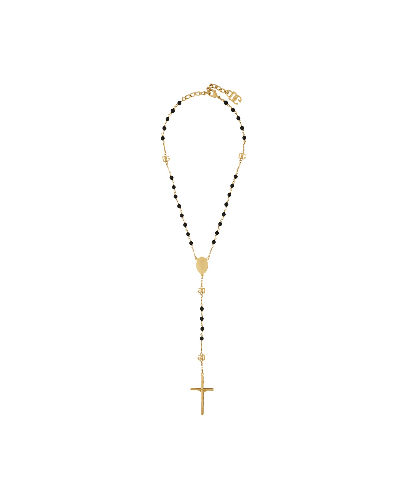 Dolce 
Gabbana Rosary Style Necklace - GOLD
