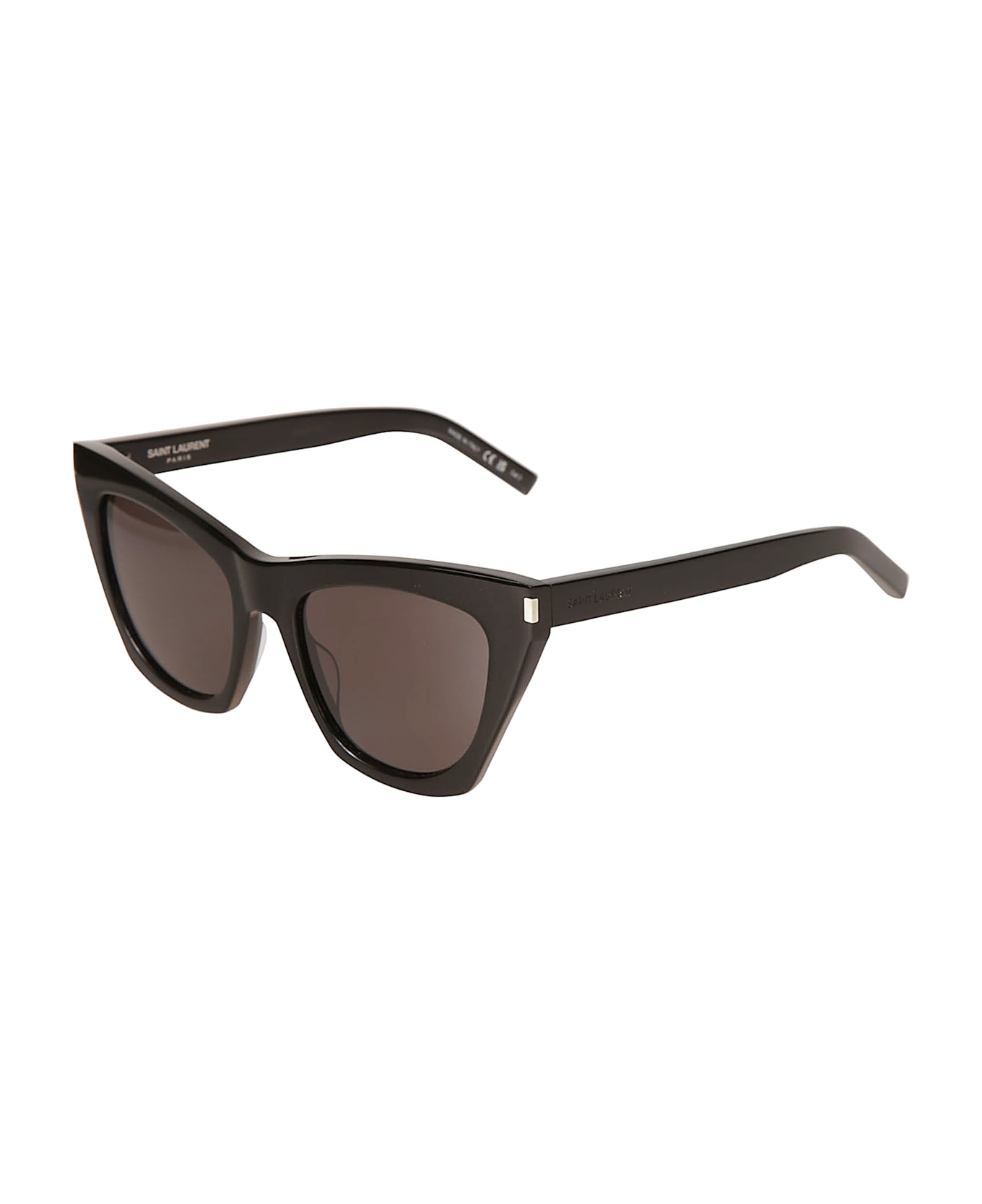 Saint Laurent Eyewear Sl 214 Kate Sunglasses - Black/Grey