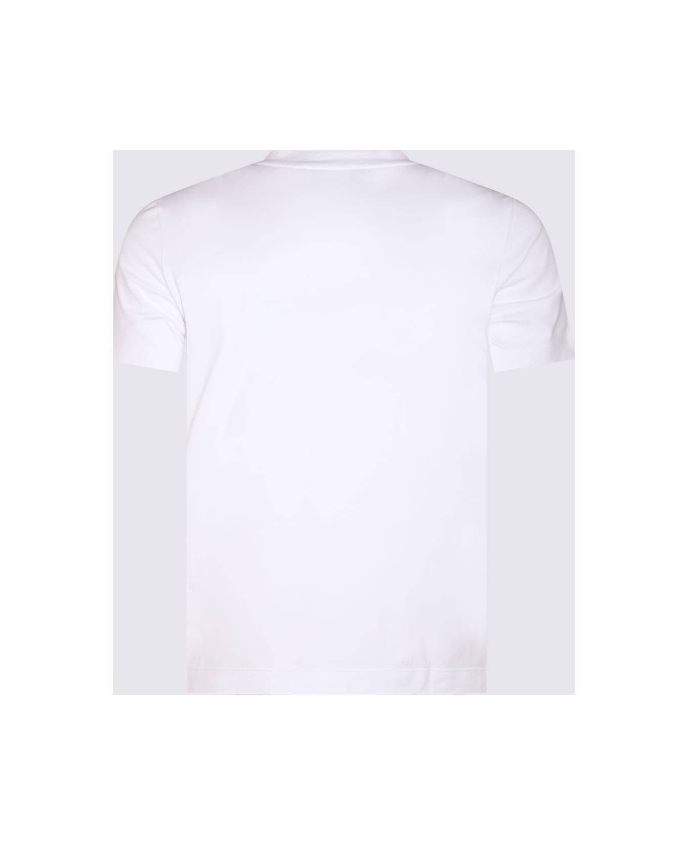 Cruciani White Cotton Blend T-shirt - White