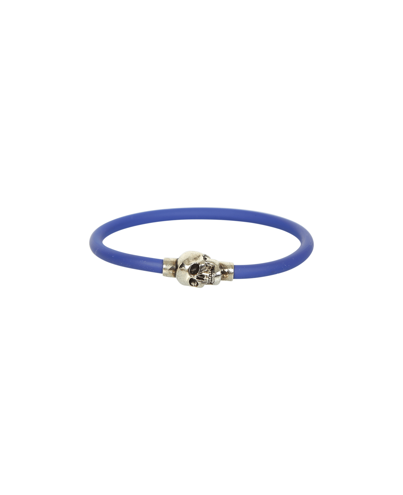 Alexander McQueen Skull Bracelet Blue - Blue