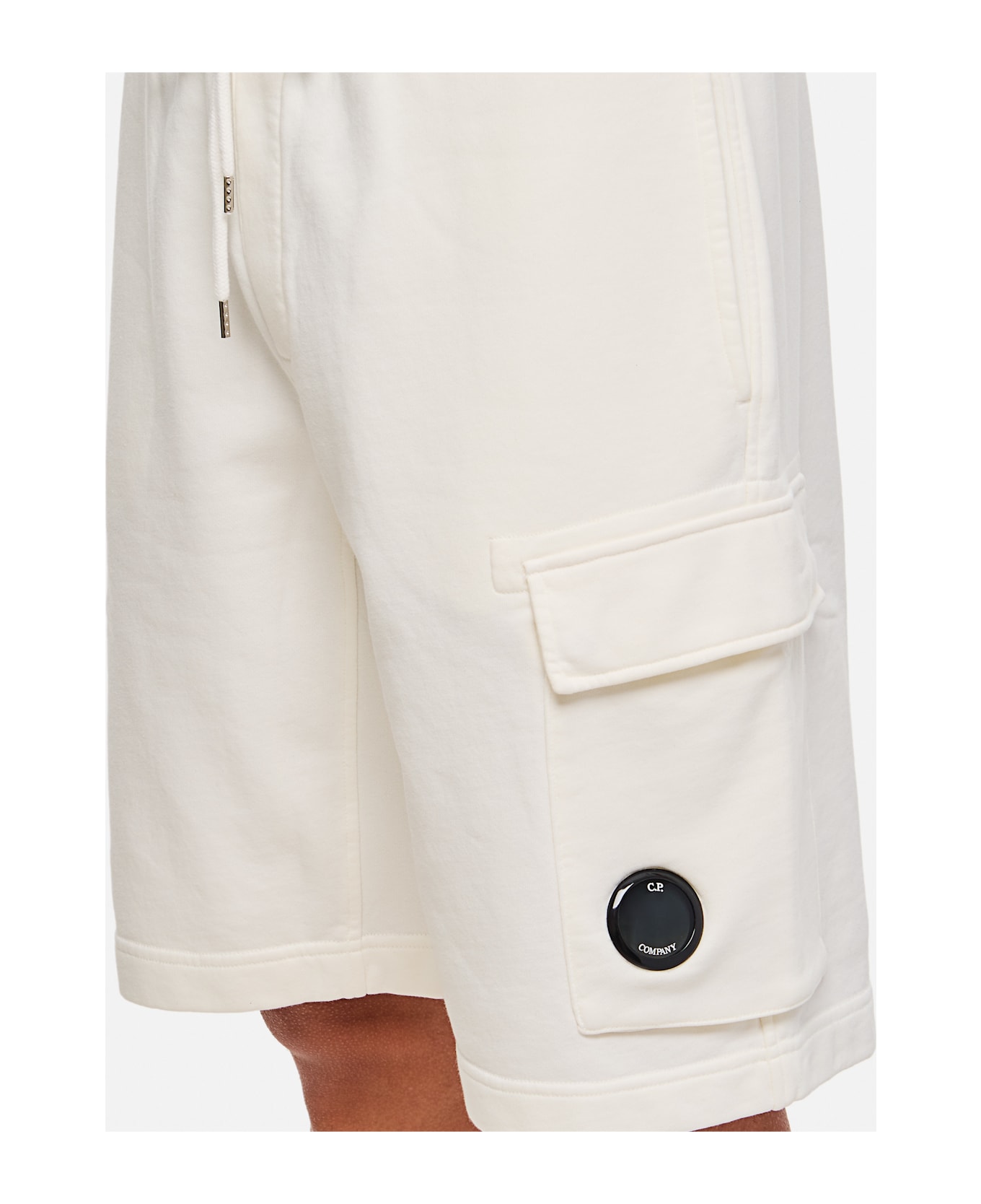 C.P. Company Shorts - Gauze White
