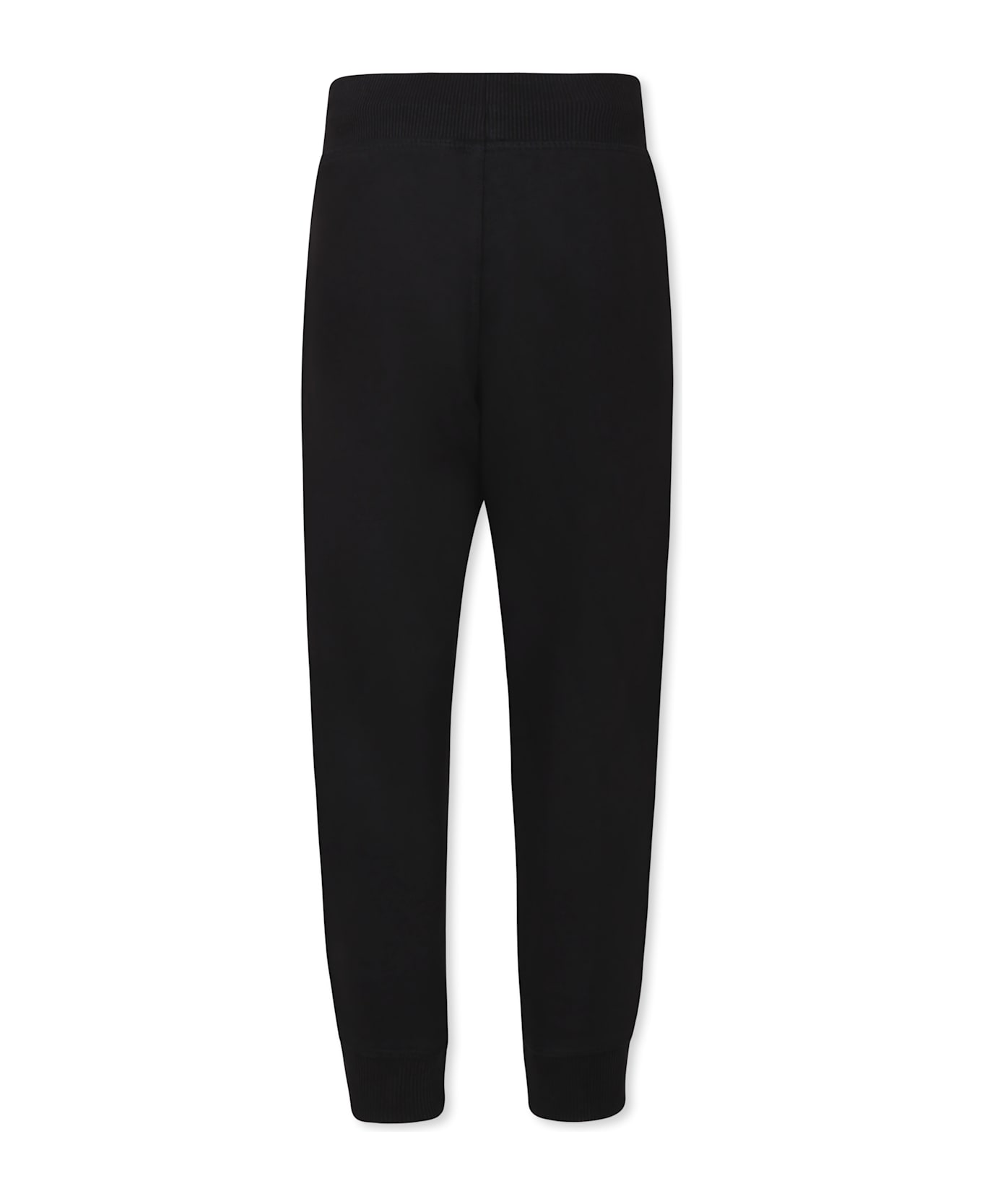 Hugo Boss Black Trousers For Boy With Logo - Black